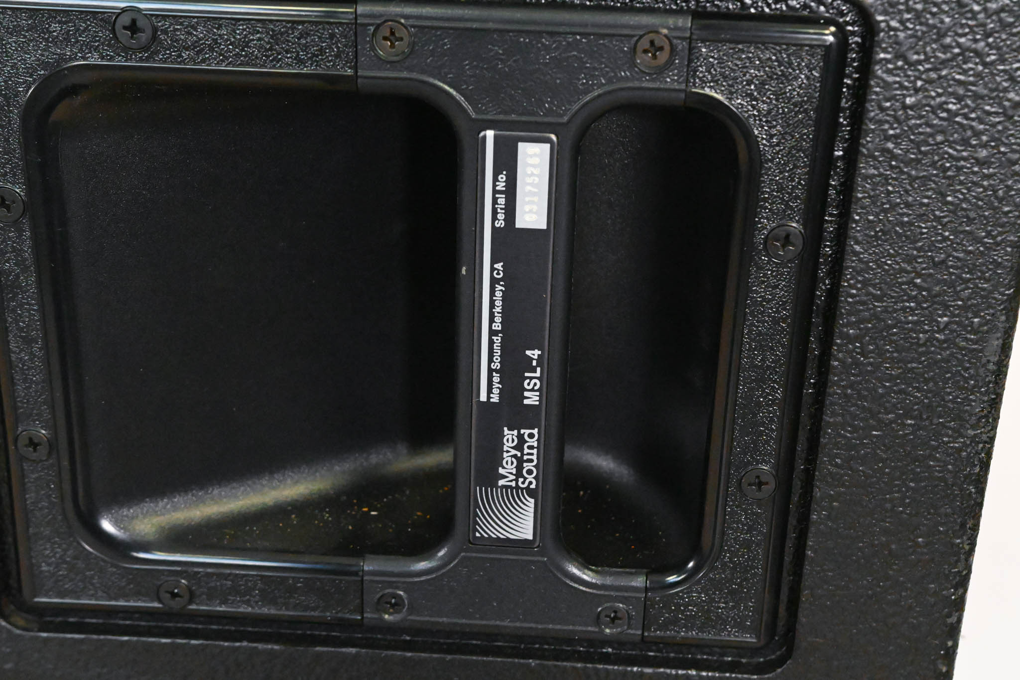 Meyer Sound MSL-4 Self-Powered Reinforcement Speaker (PAIR) w/ Wheels