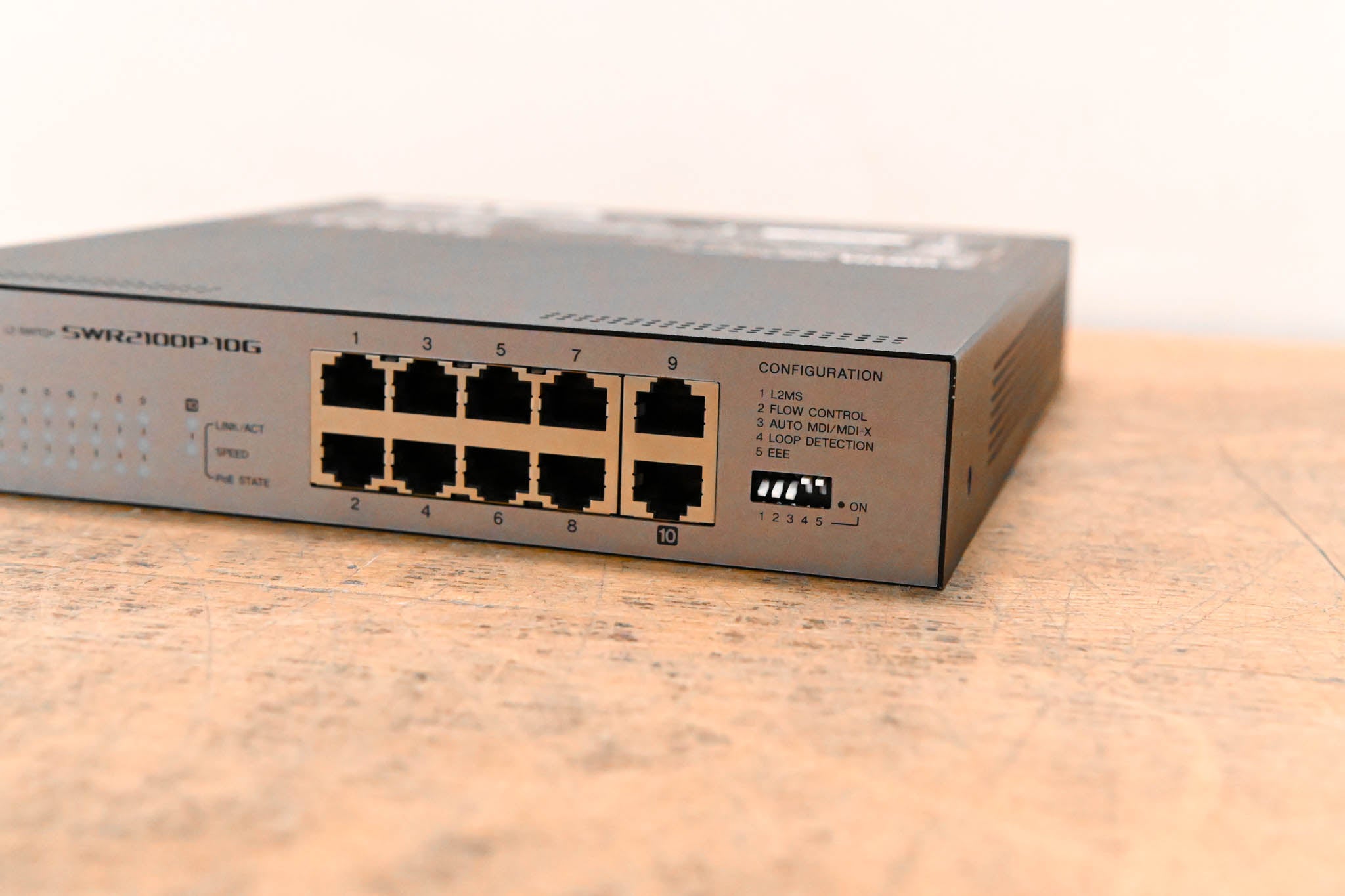 Yamaha SWR2100P-10G 10-port L2 Network Switch with PoE
