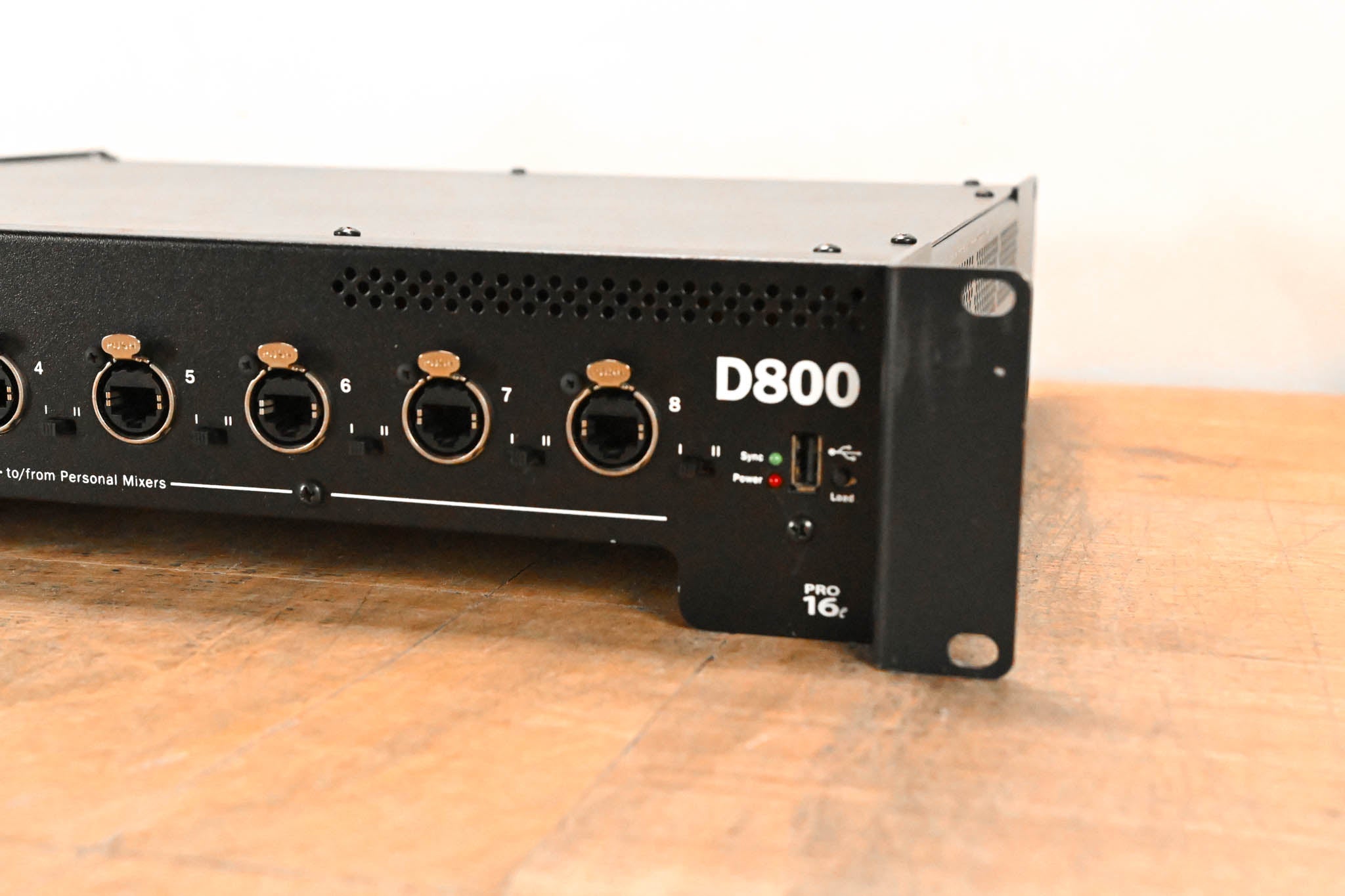 Aviom D800-Dante A-Net Distributor with Dante Connectivity