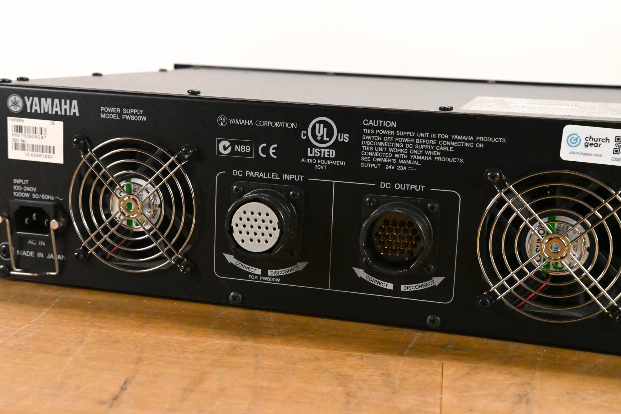 Yamaha PW800W Mixer Redundant Power Supply