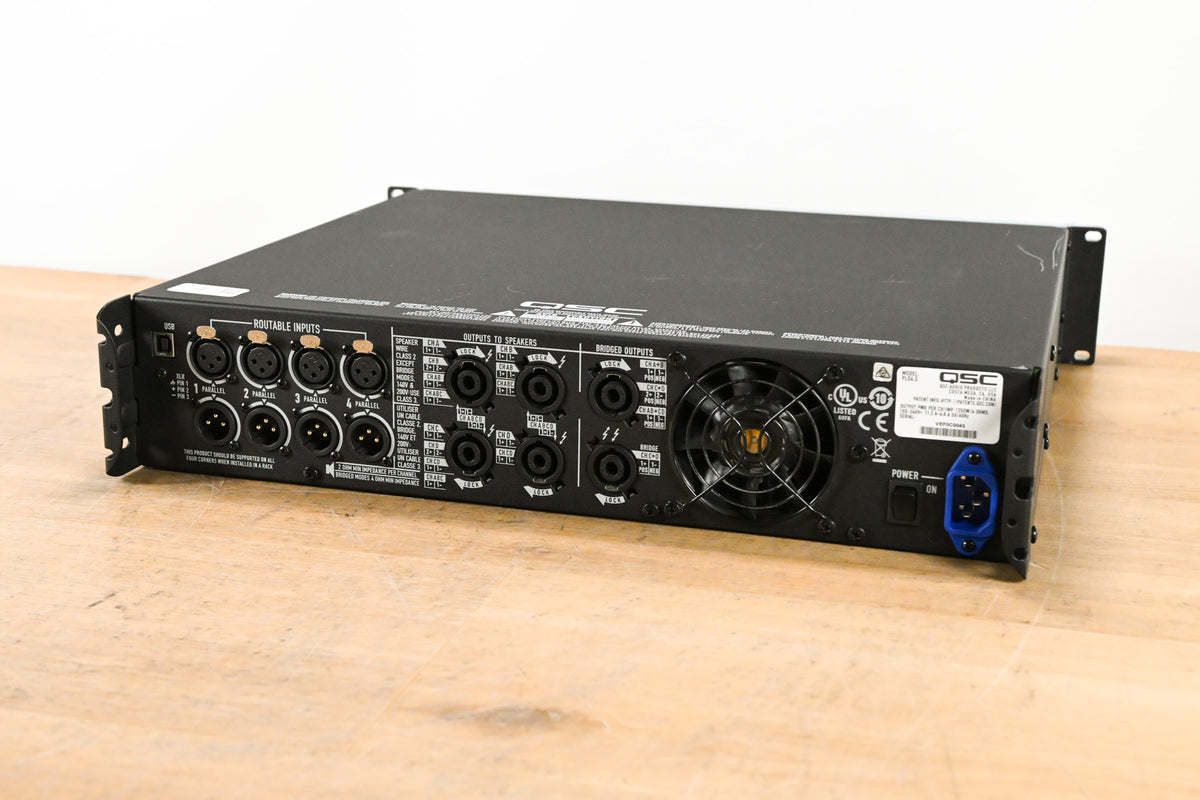 QSC PLD4.5 Four-Channel Power Amplifier with DSP