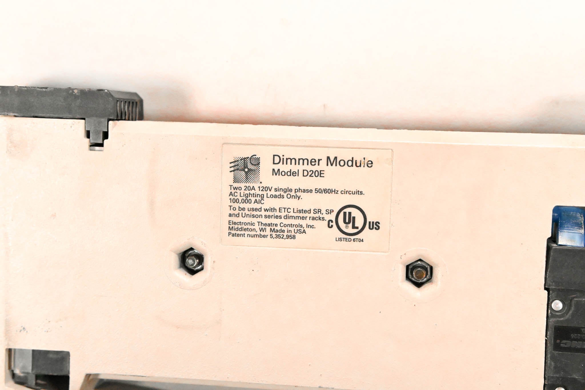 ETC D20E Dual 20A Dimmer Module (Pack of 4)