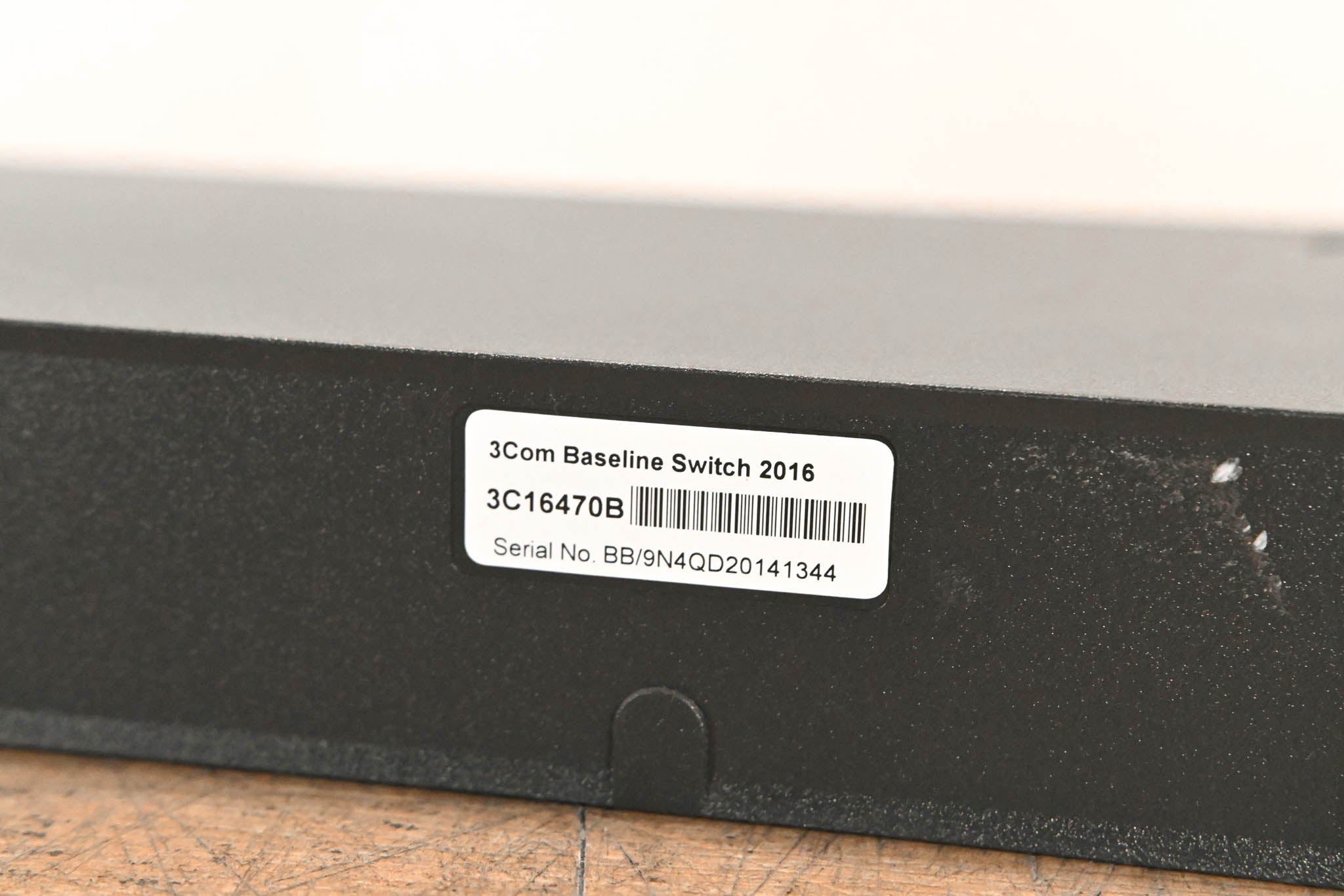 3COM 3C16470B Baseline Switch 2016 16-Port 10/100 Mbps Network Switch