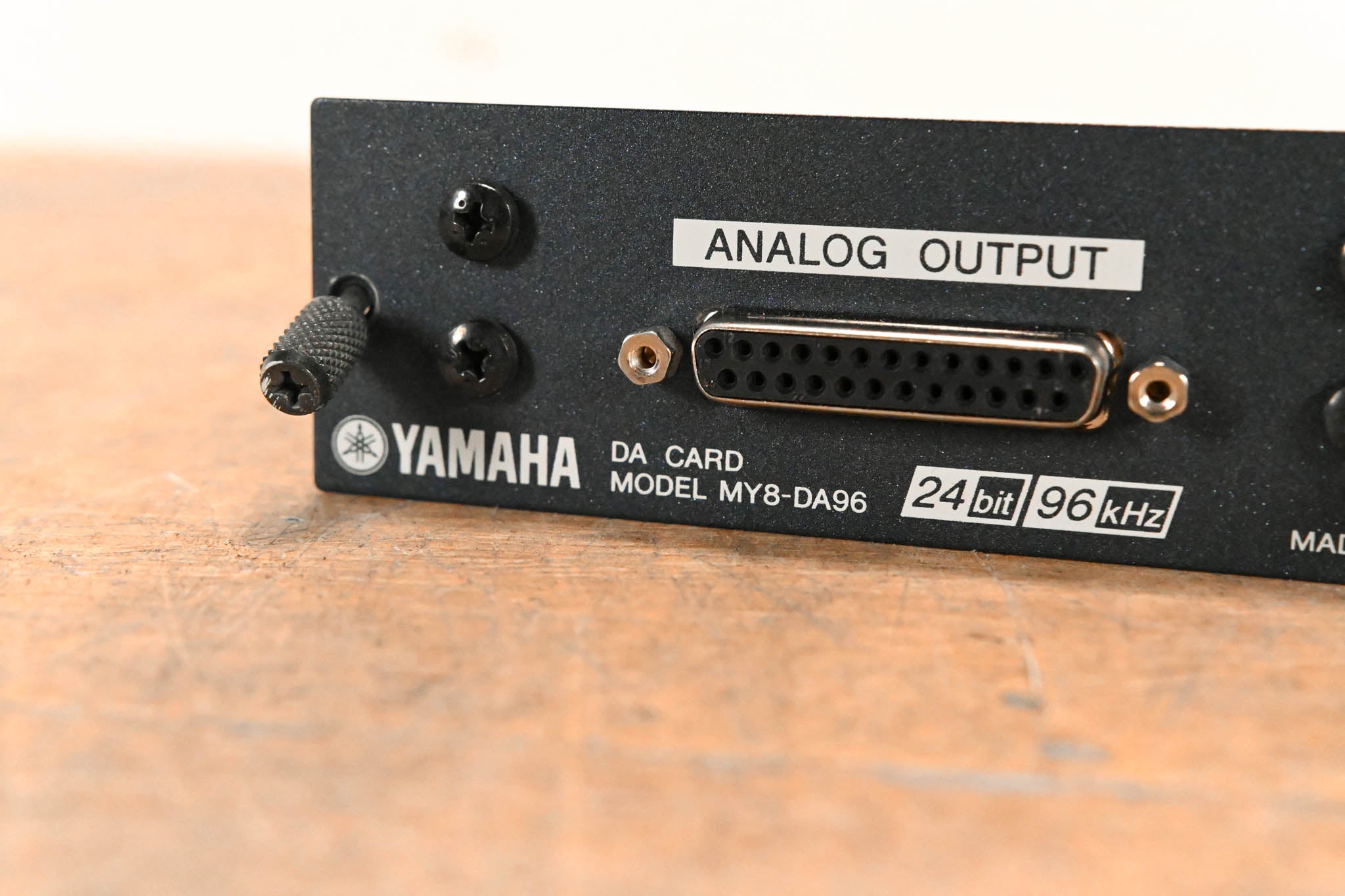 Yamaha MY8-DA96 24-bit, 96kHz 8-Channel Analog Output Card