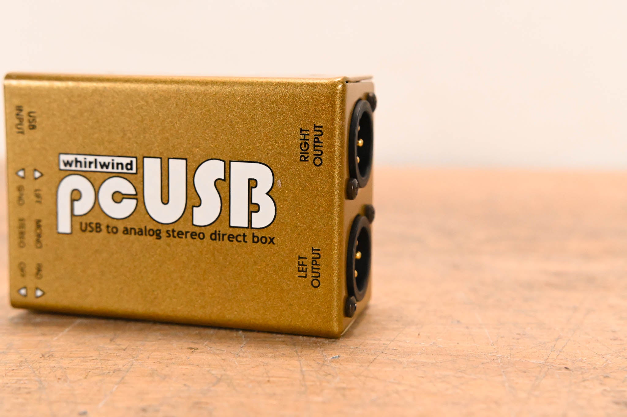 Whirlwind pcUSB Computer Audio USB Interface