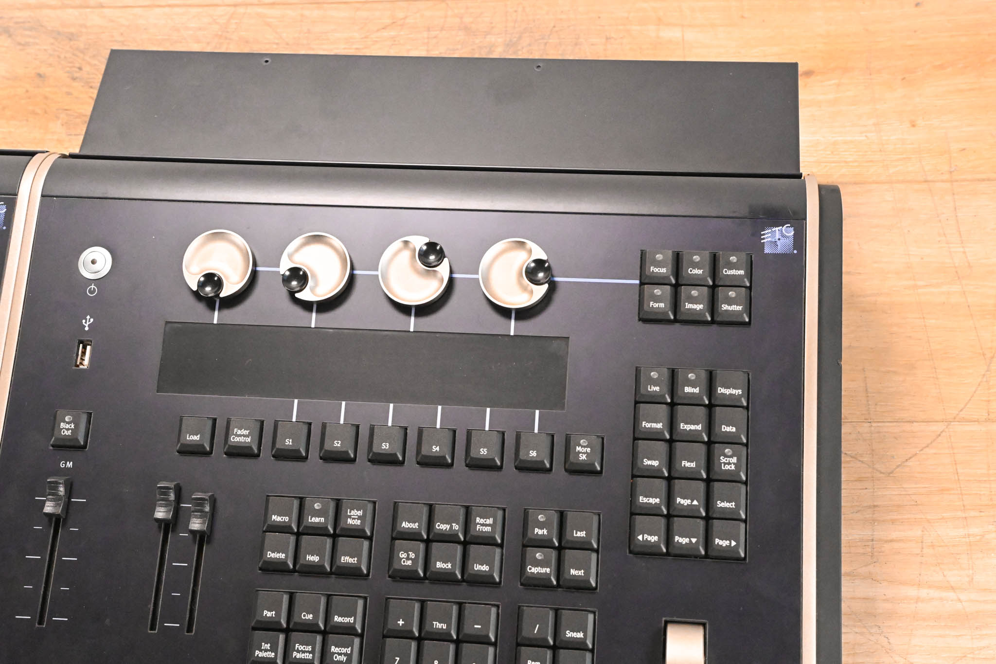 ETC ION 1000 Lighting Console with ETC 2x10 Universal Fader Wing