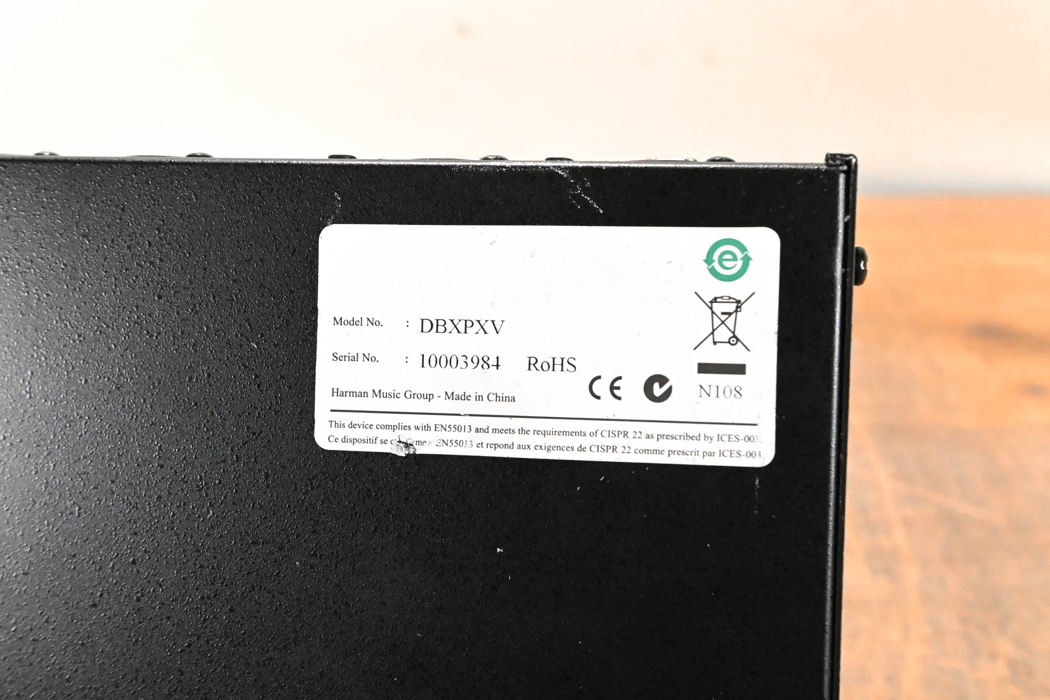 dbx DriveRack PX Powered Speaker Optimizer