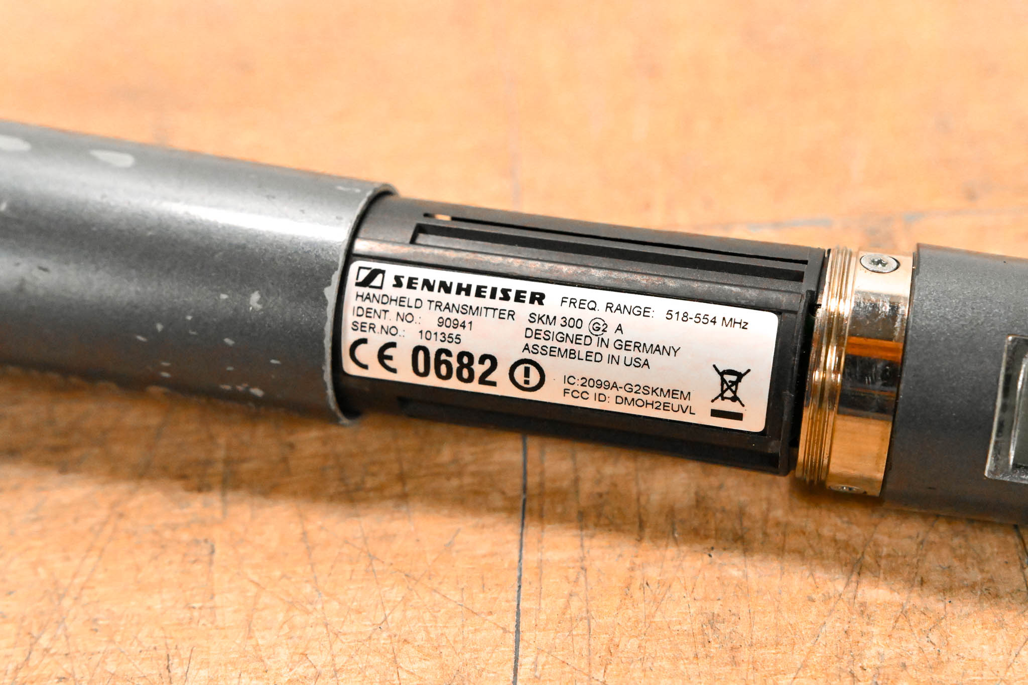 Sennheiser ew 300 G2 Handheld Wireless System 518-554MHz NO POWER SUPPLY