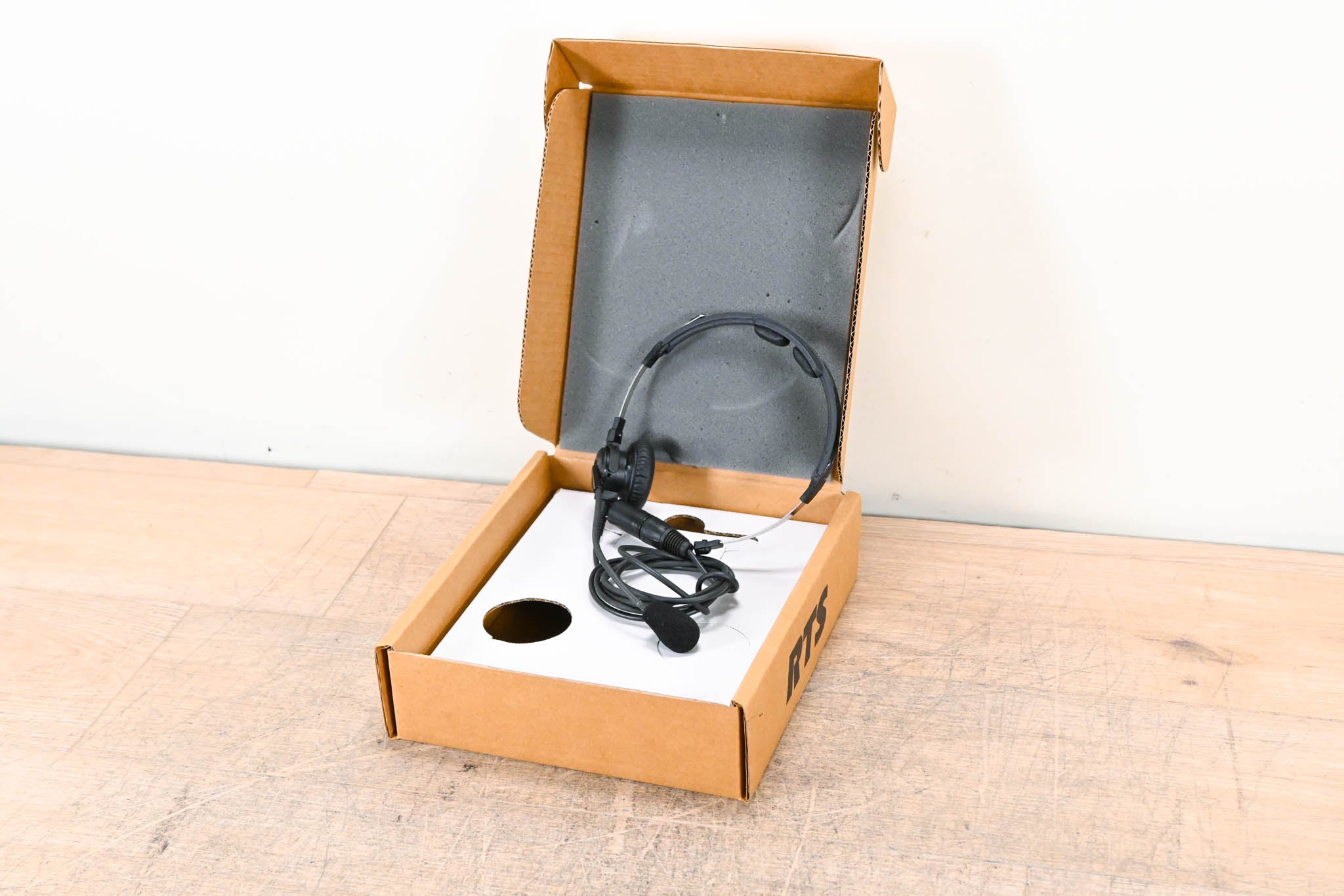 RTS LH-300-DM-A4M Single-Sided Microphone Headset