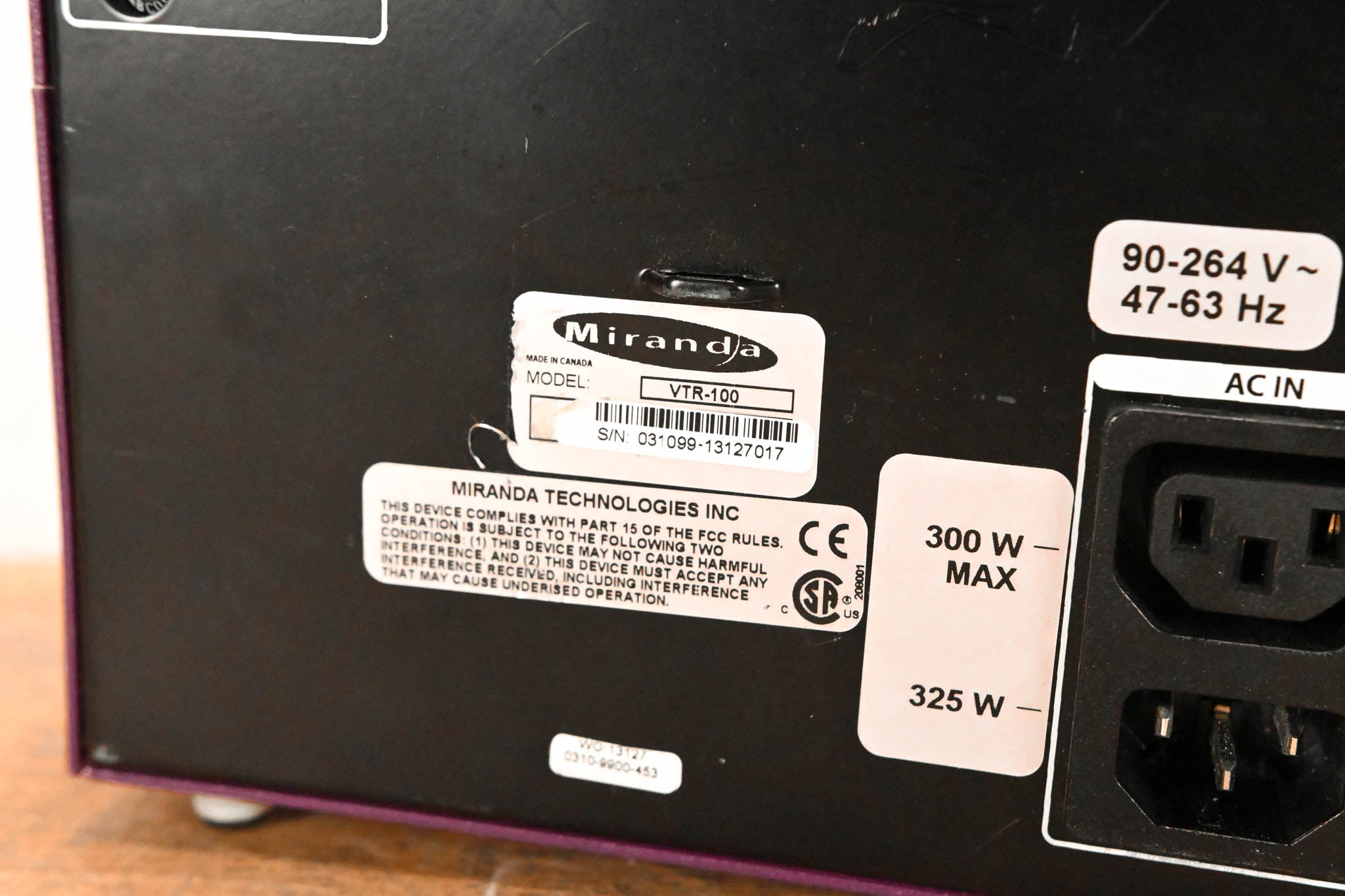 Miranda VTR-100 Analog to Digital Bi-Directional Media Converter