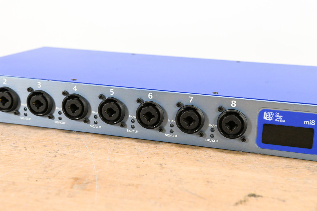ProCo Momentum mi8 Digital Snake System (NO POWER SUPPLY)