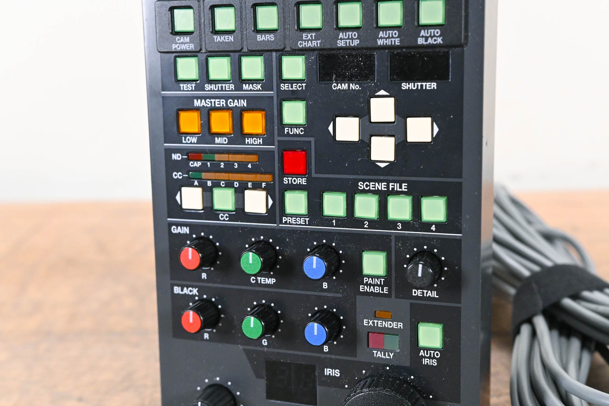 Hitachi RU-1000VR Remote Control Panel