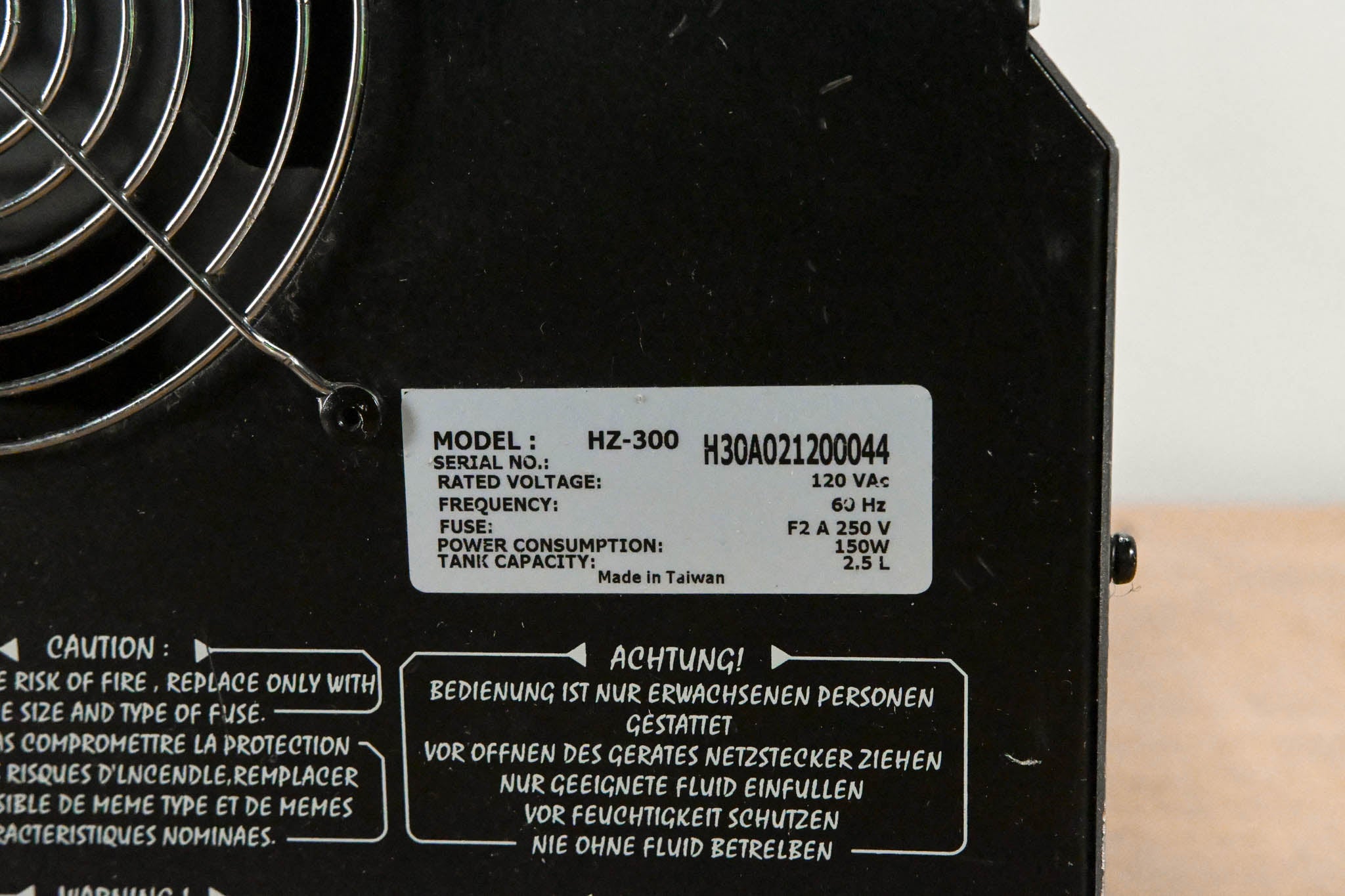 MBT HZ-300 HazePro Professional Haze Machine