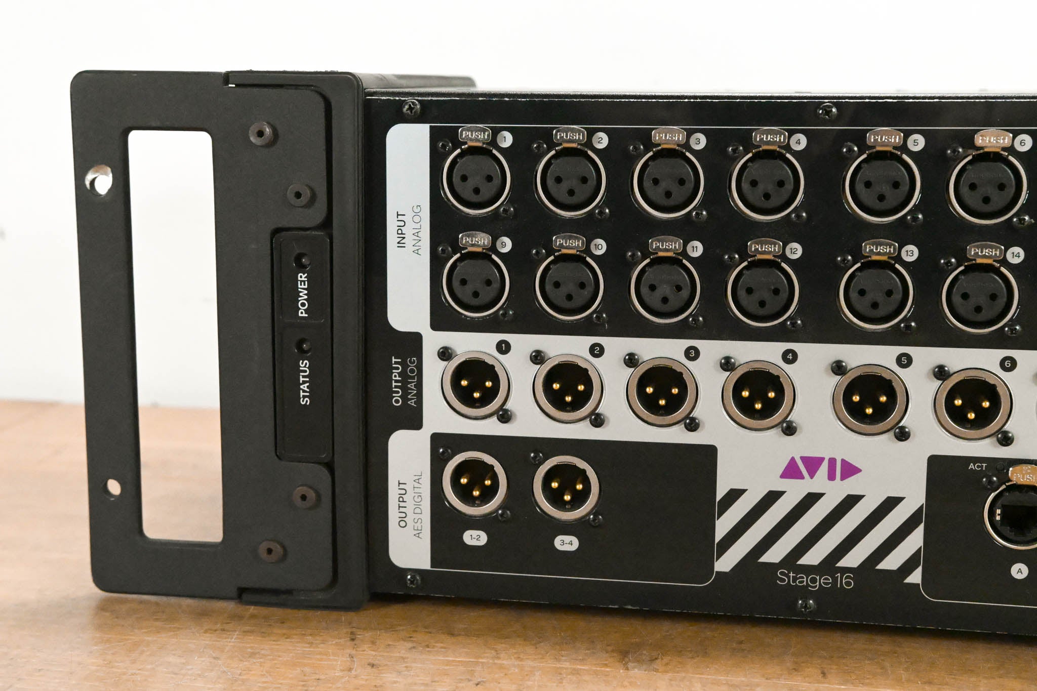 AVID Venue Stage 16 Remote I/O Stage Rack for S3L Digital Mixing System