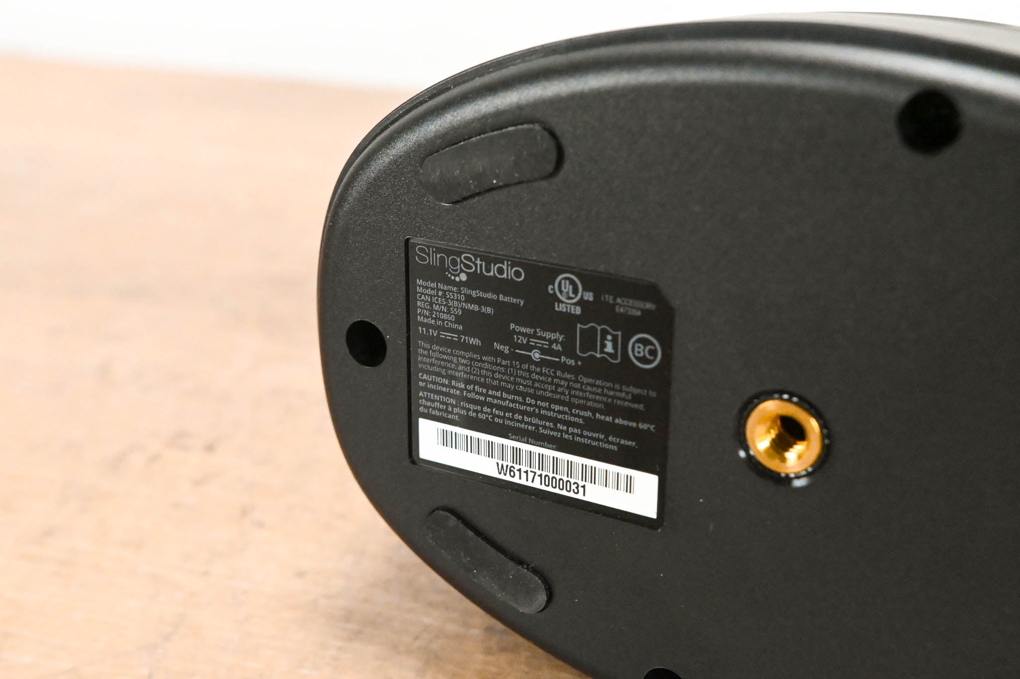 SlingStudio Battery for SlingStudio Hub (NO POWER SUPPLY)
