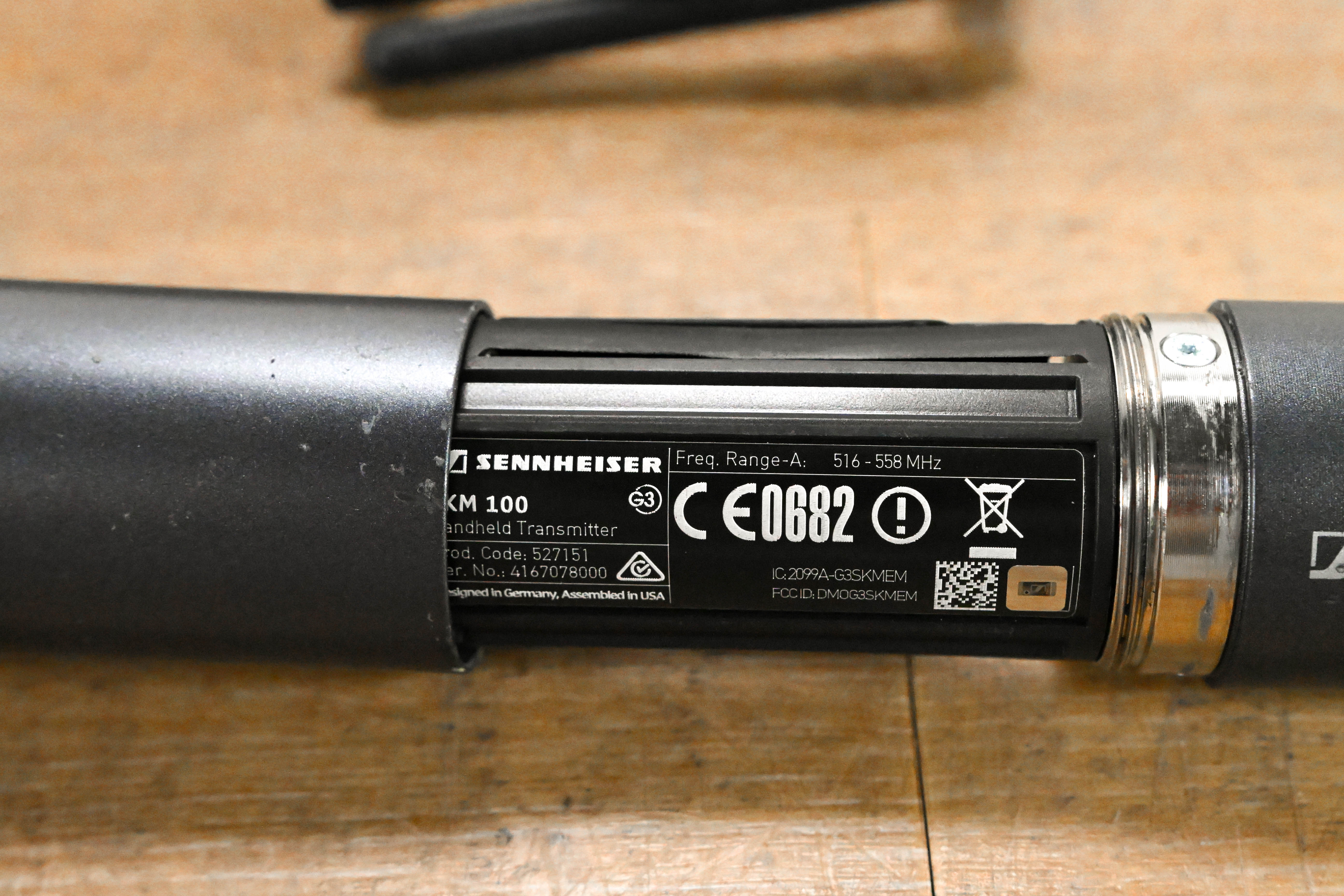 Sennheiser ew 100 G3 Handheld Wireless System A Range - NO POWER SUPPLY