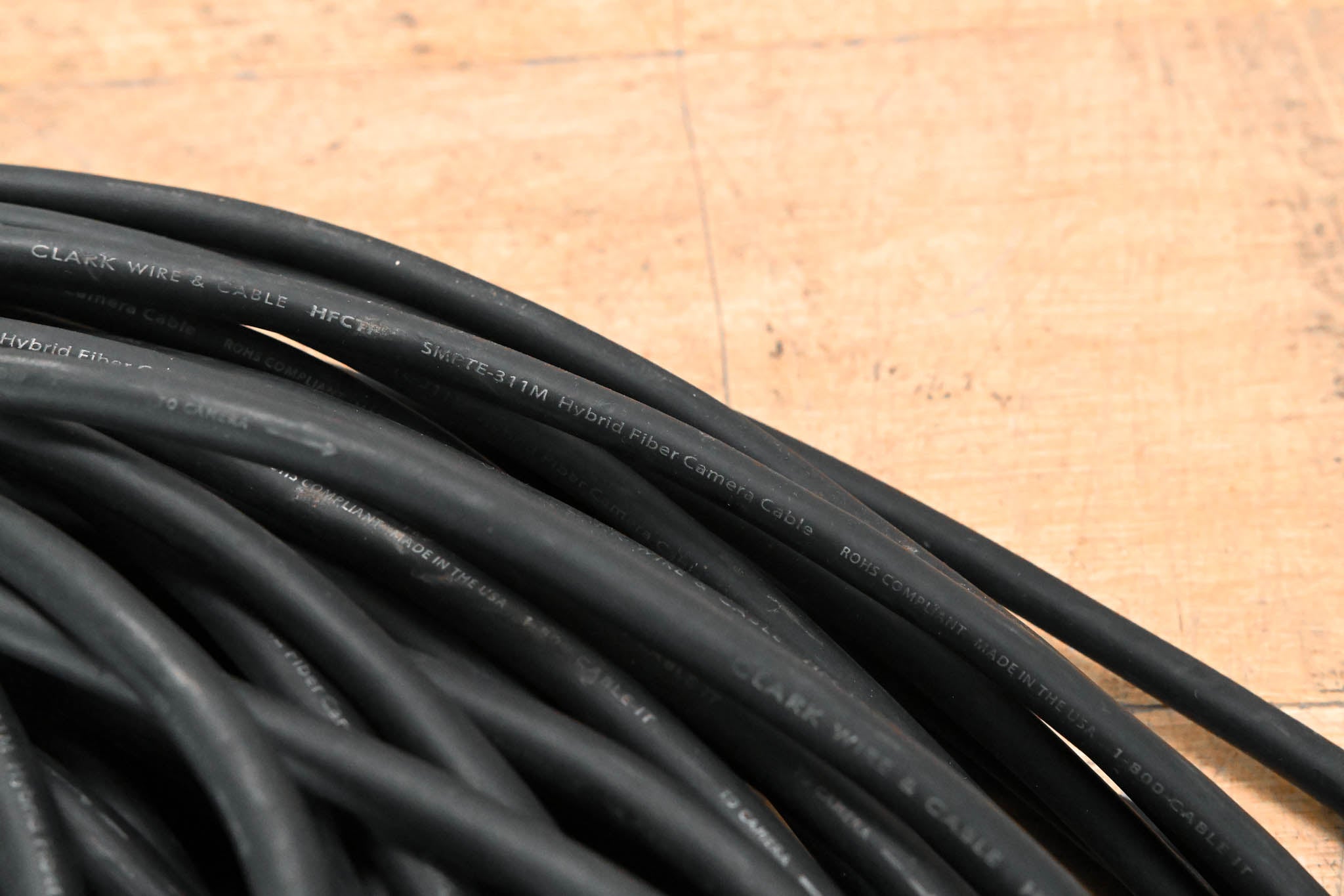 Clark Wire & Cable HFCTP SMPTE-311M Fiber Cable - 350'