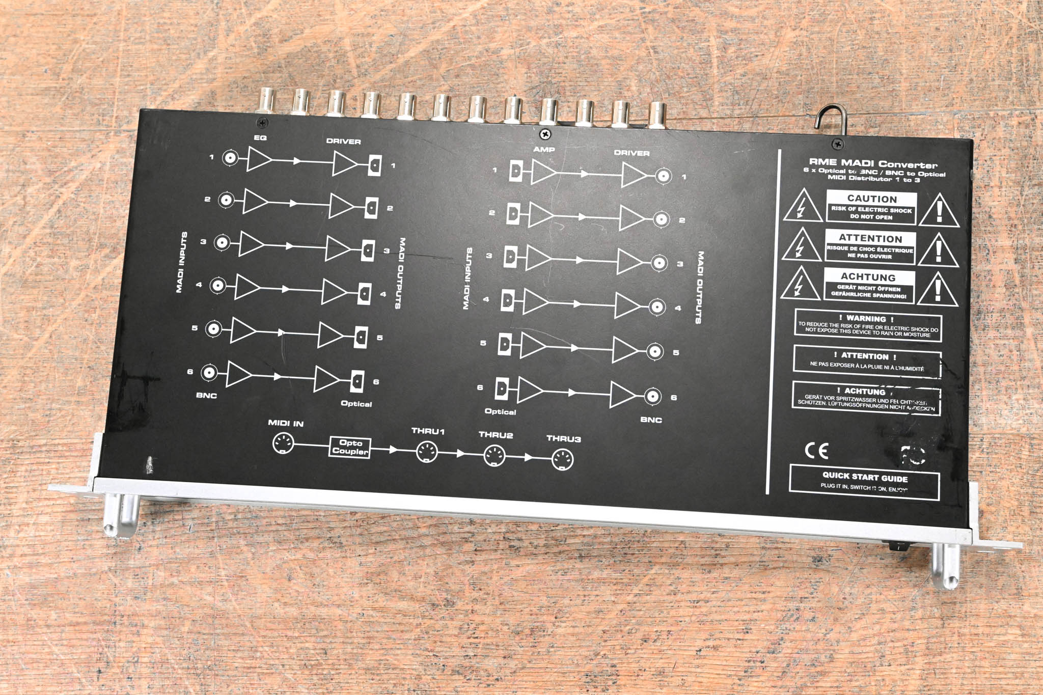 RME MADI Converter Bidirectional 6-Port MADI Format Converter