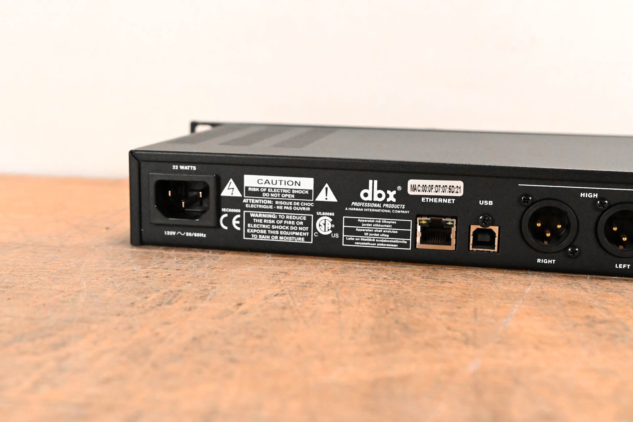 dbx DriveRack PA2 Complete Loudspeaker Management System