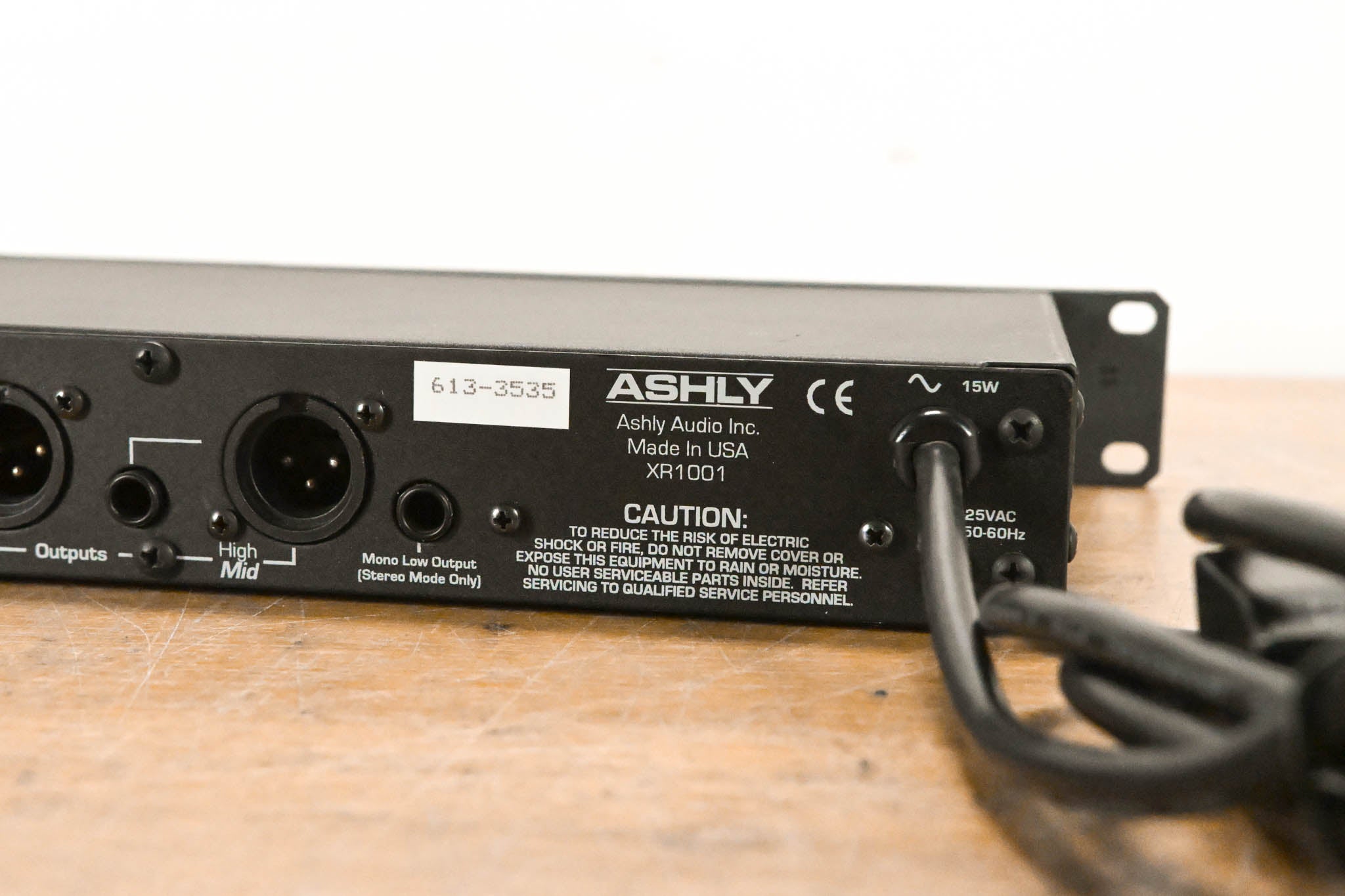 Ashly XR-1001 Stereo 2-Way, Mono 3-Way Crossover
