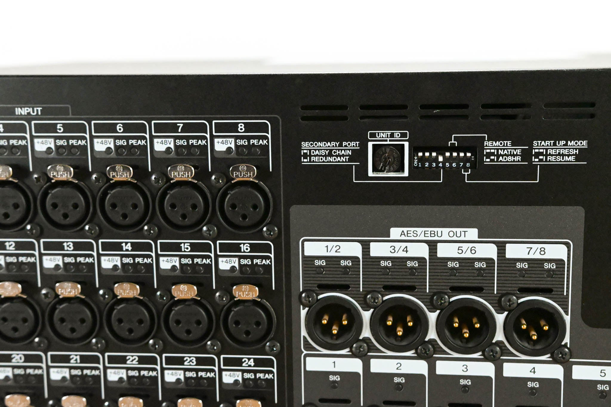 Yamaha Rio3224-D Rio Series 32x16 Remote Stage Box