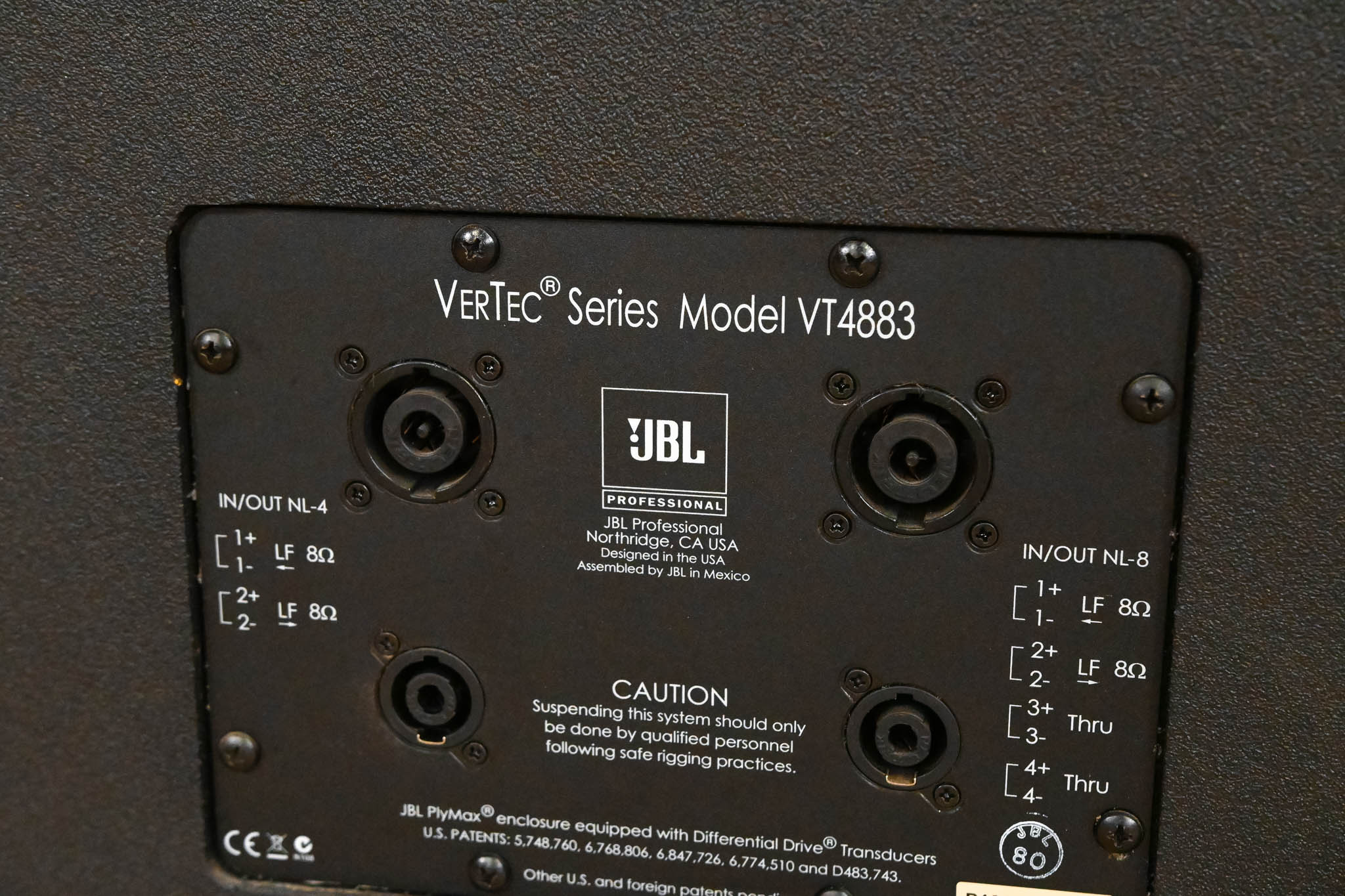 JBL VT4883 Subcompact Dual 12" Cardioid-Arrayable Subwoofer