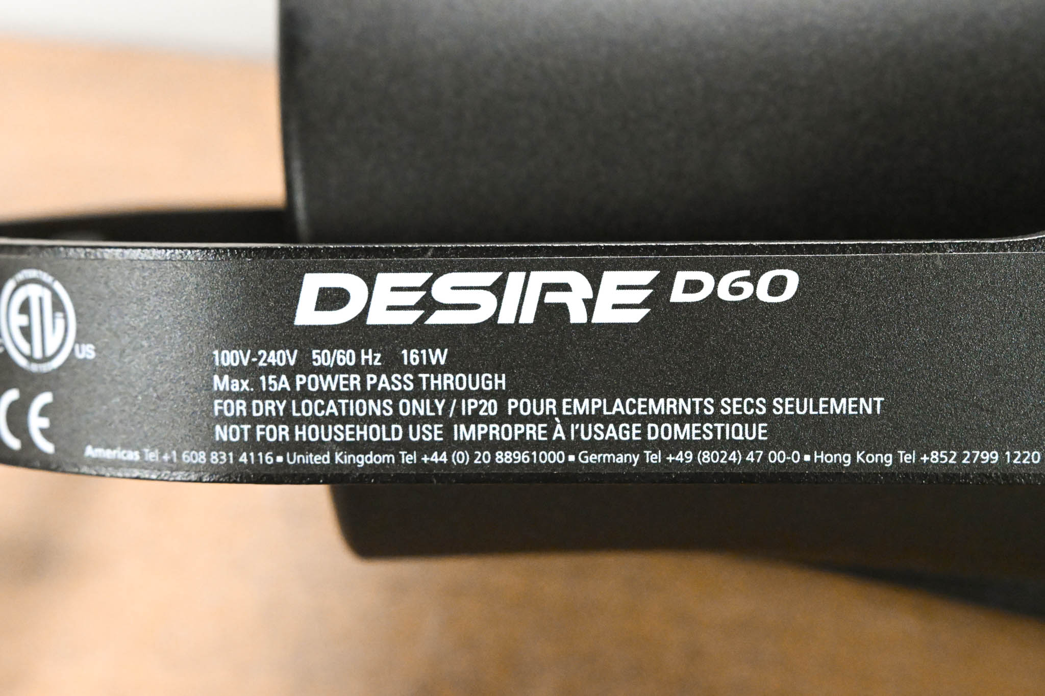 ETC Desire D60 Vivid LED Par Wash Light