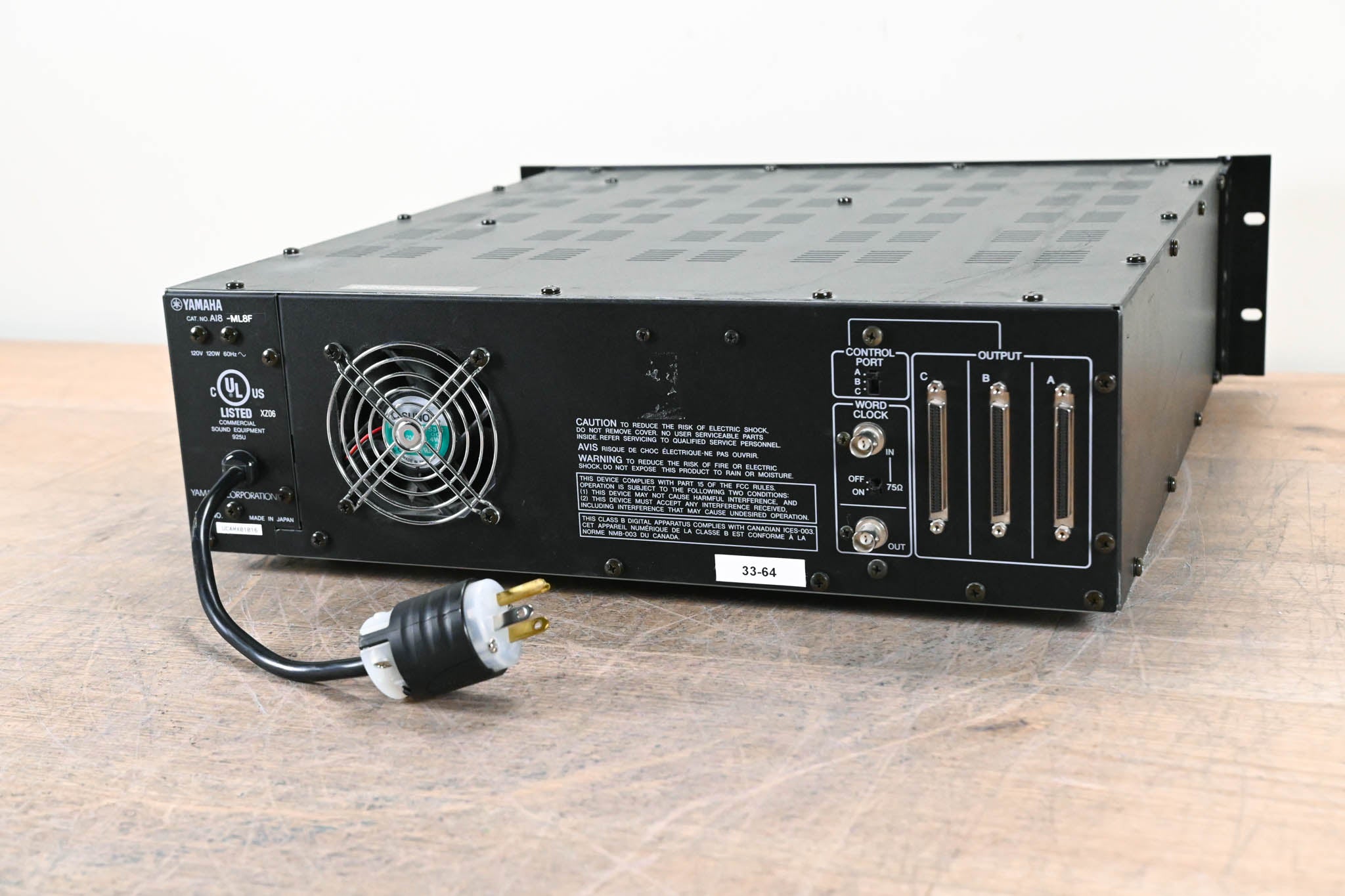Yamaha AI8-ML8F Analog Input Box