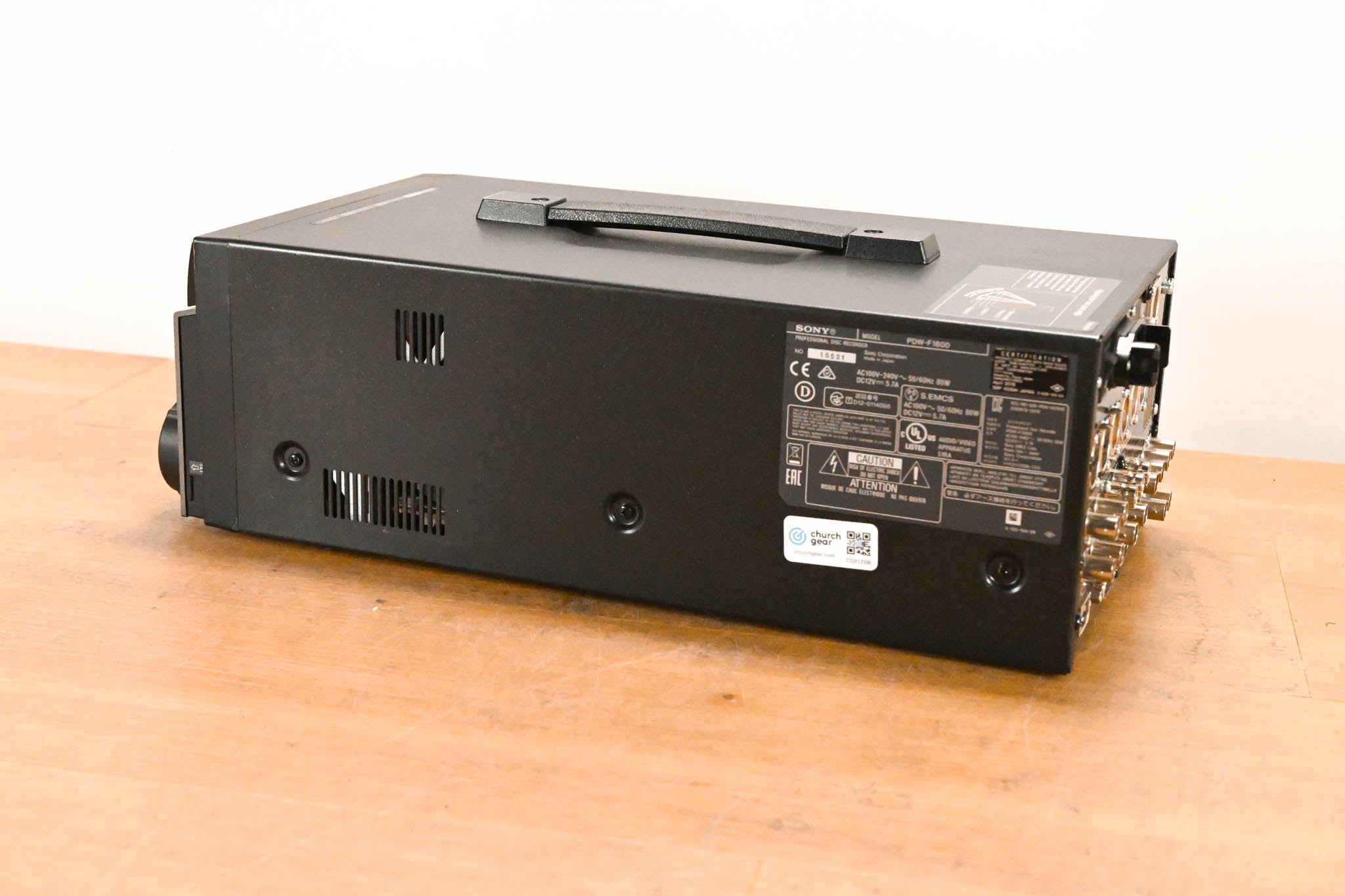 Sony PDW-F1600 XDCAM HD Player/Recorder