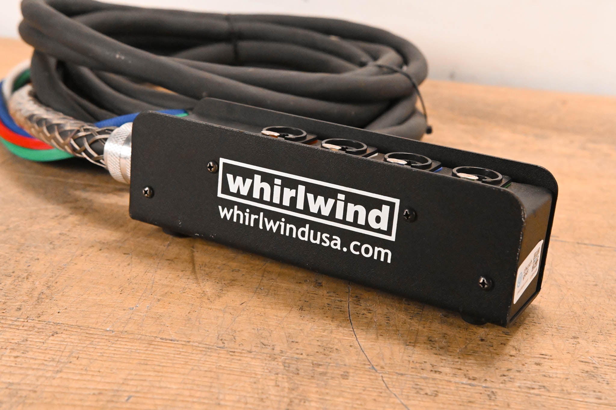 Whirlwind MD-0-4-C5E-025 4-Channel CAT5E Snake - 25ft