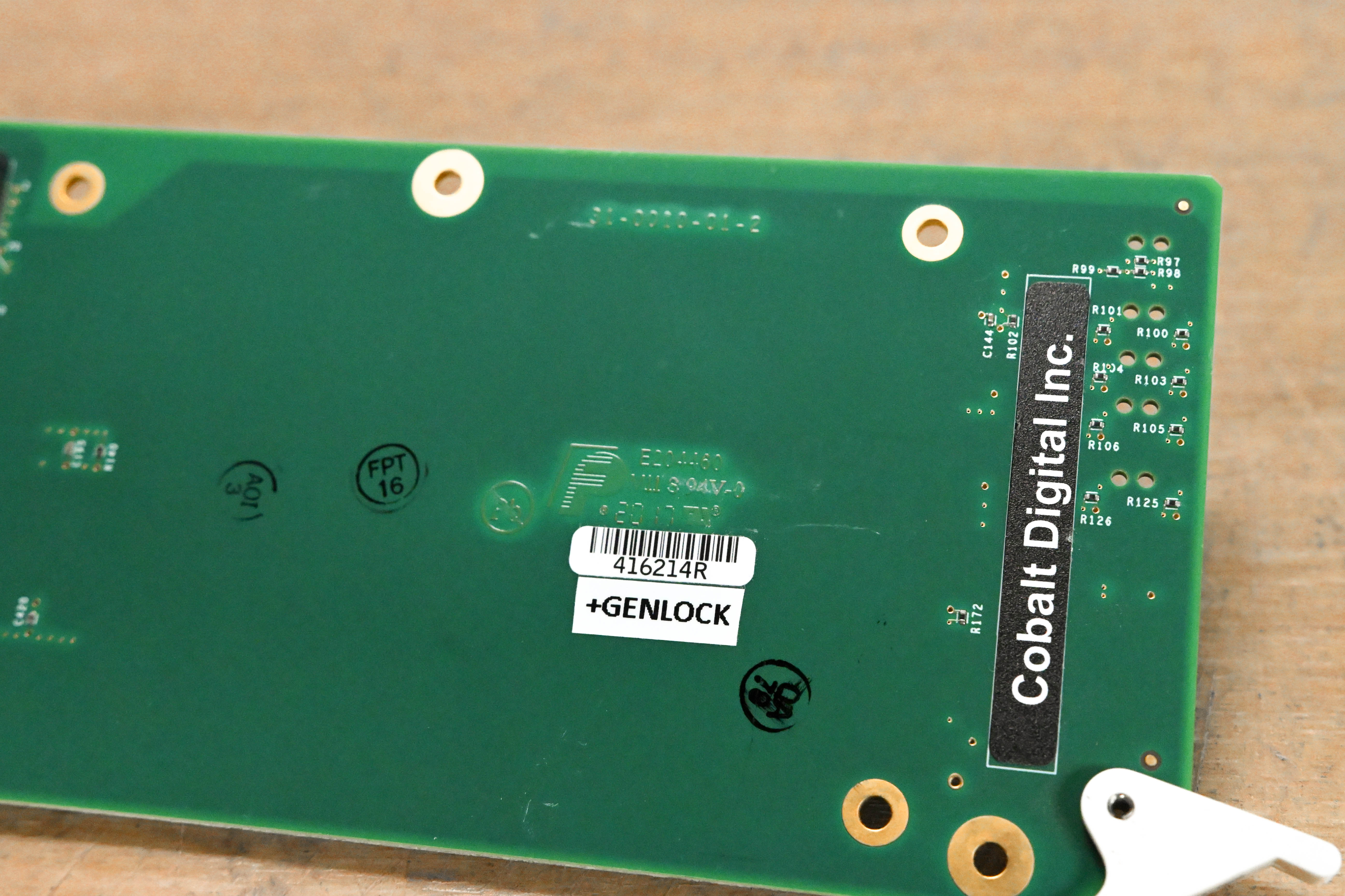 Cobalt 9990-DEC-MPEG MPEG-4 AVC/MPEG-2 Decoder openGear Card