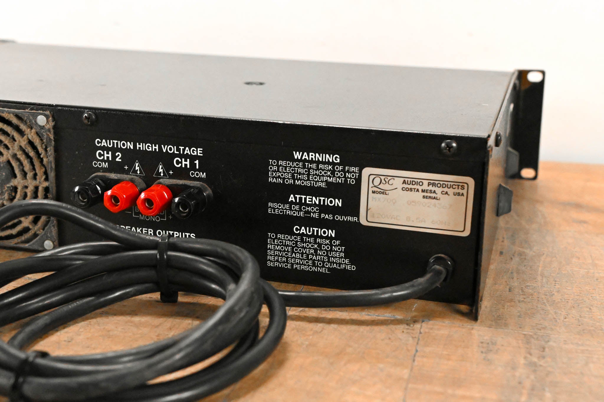 QSC MX 700 2-Channel Power Amplifier