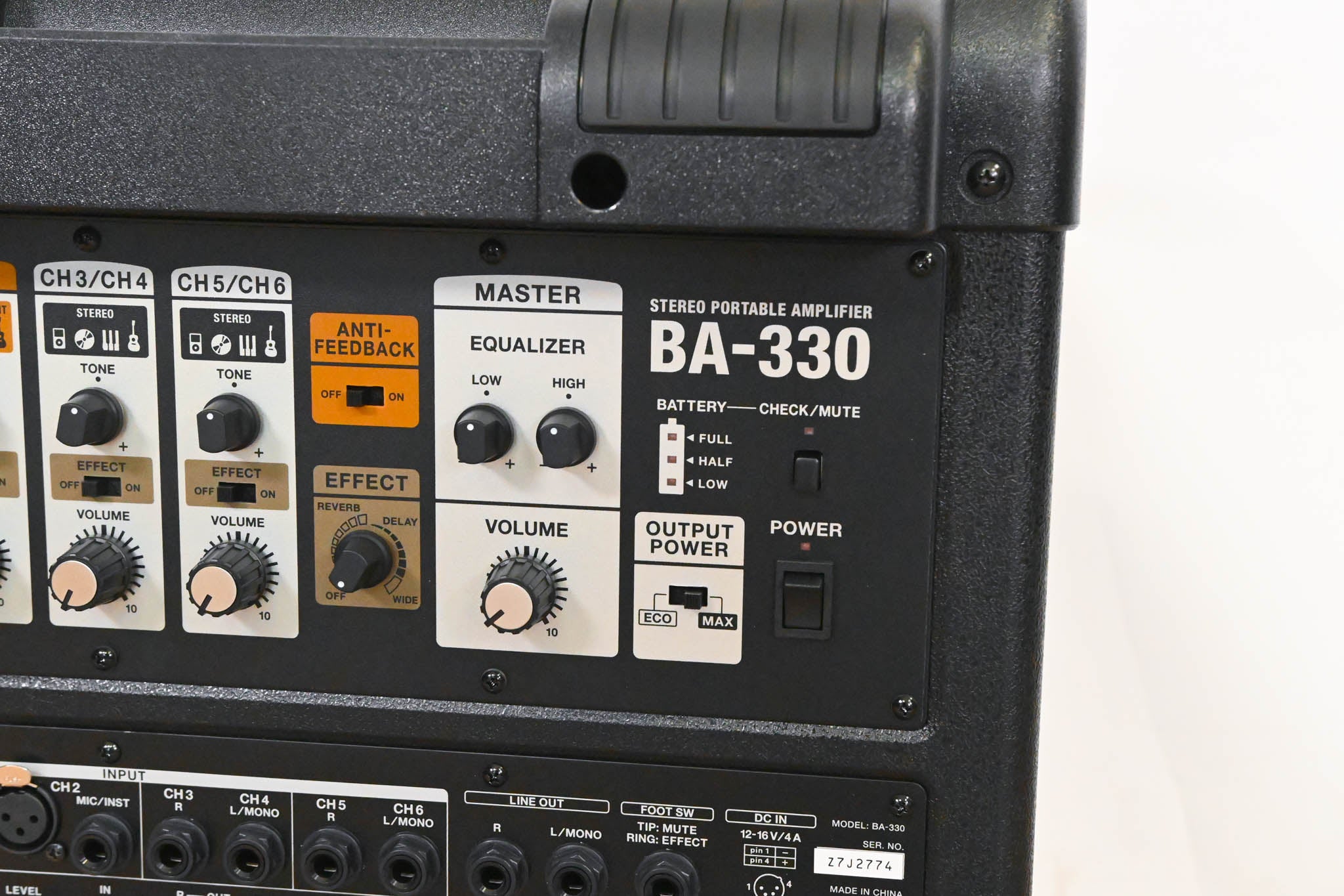 Roland BA-330 Portable Stereo PA System