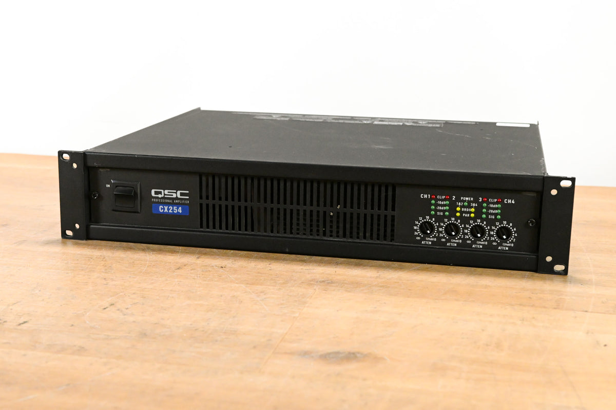 QSC CX254 4-Channel Power Amplifier