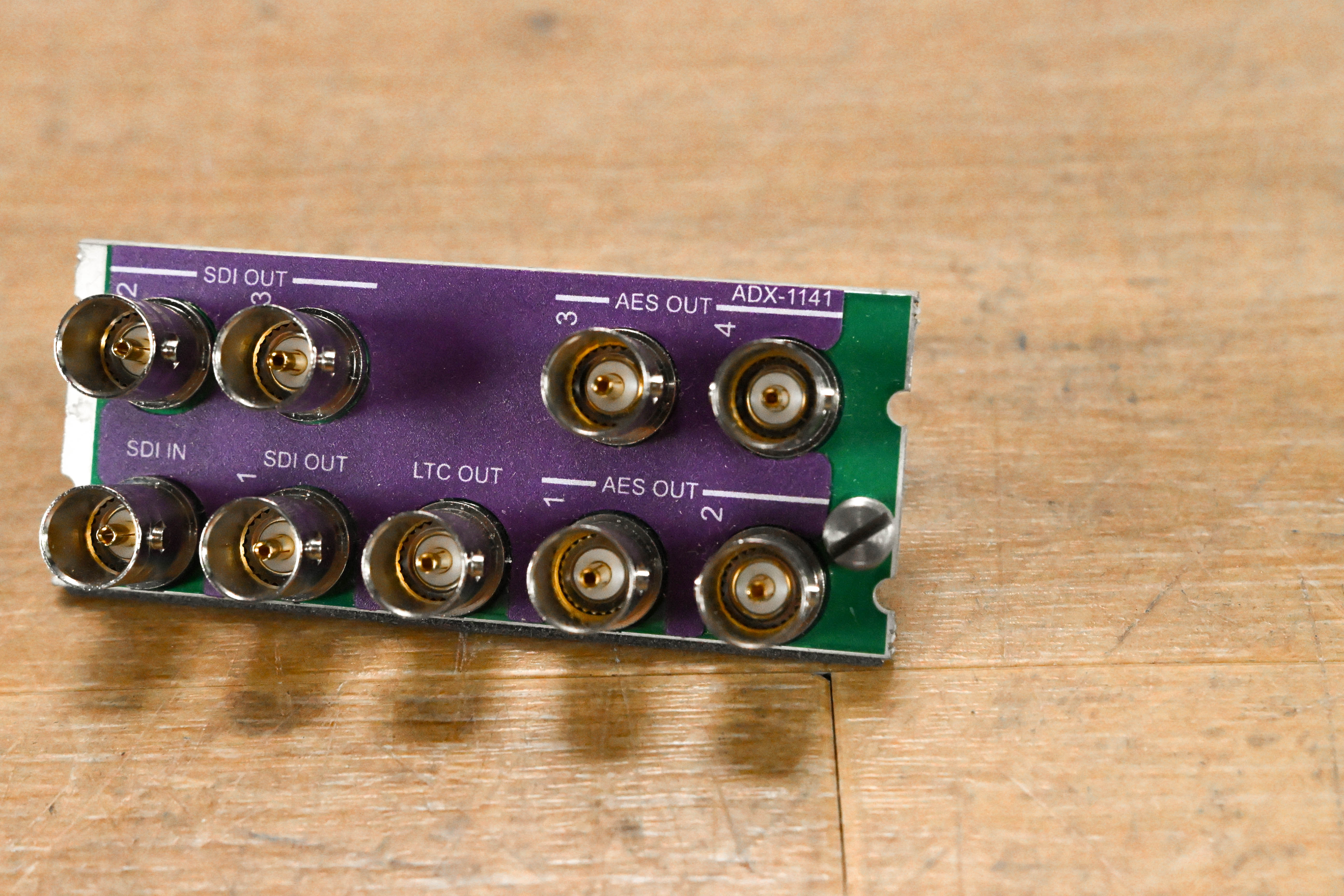 Miranda ADX-1141 Rear I/O Module for Densité Frame