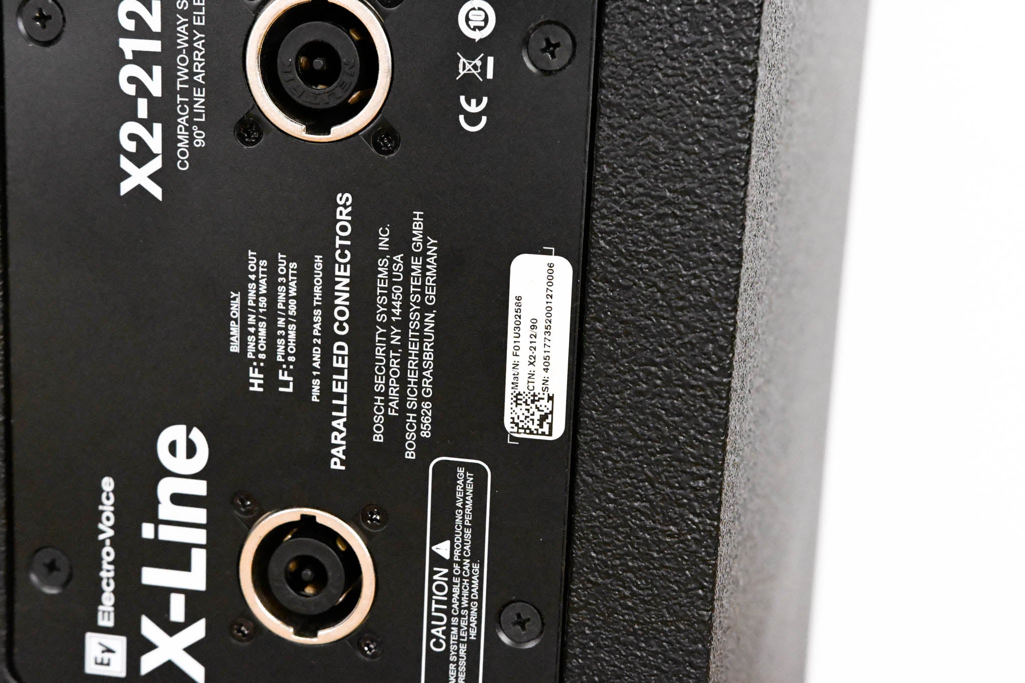 Electro-Voice (EV) X2-212/90 12" Vertical Line Array Loudspeaker (PAIR)