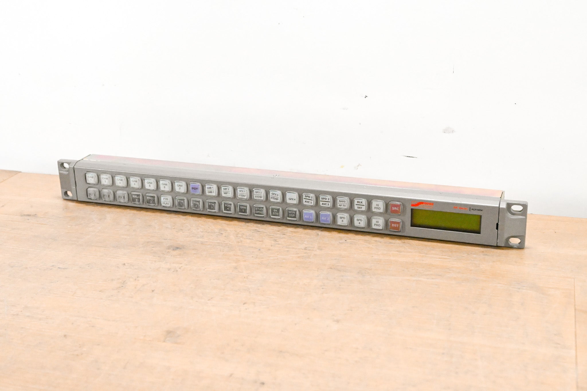 Ross RCP-NKM 1RU Remote Control Panel (NO POWER SUPPLY)