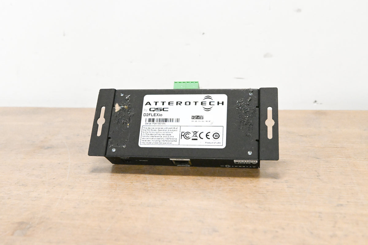 Attero Tech Axon D2FLEXio Dante/AES67 Networked Audio Interface (NO PSU)