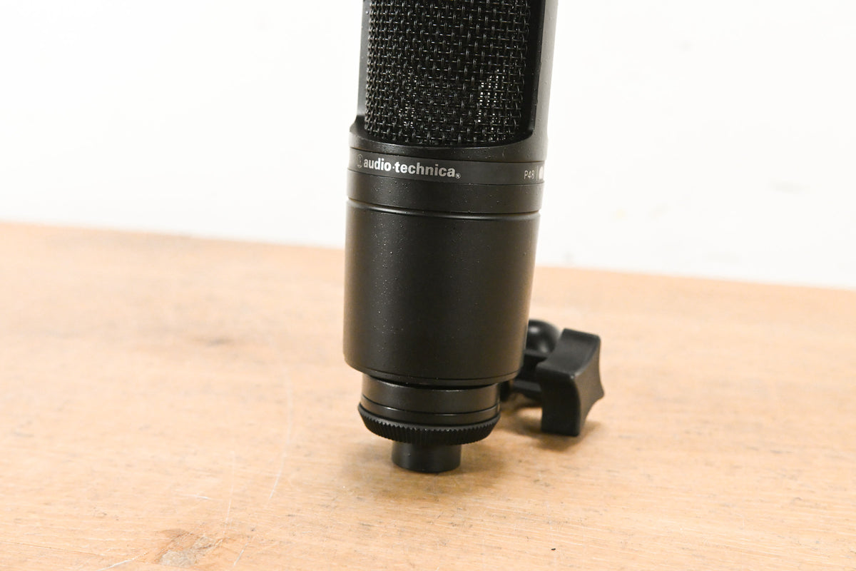 Audio-Technica AT2020 Cardioid Condenser Microphone