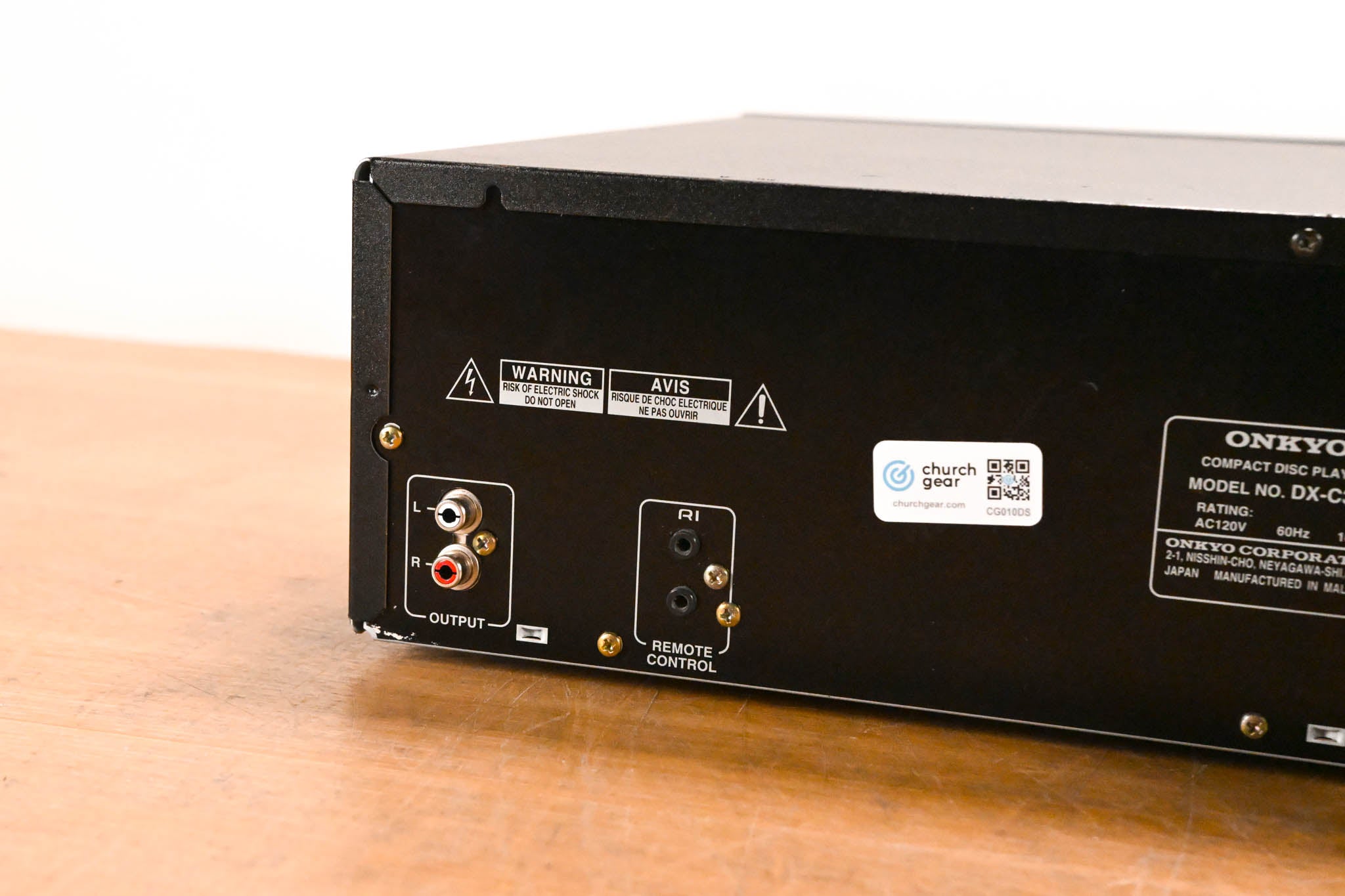 ONKYO DX-C340 6 Disc CD Changer Player