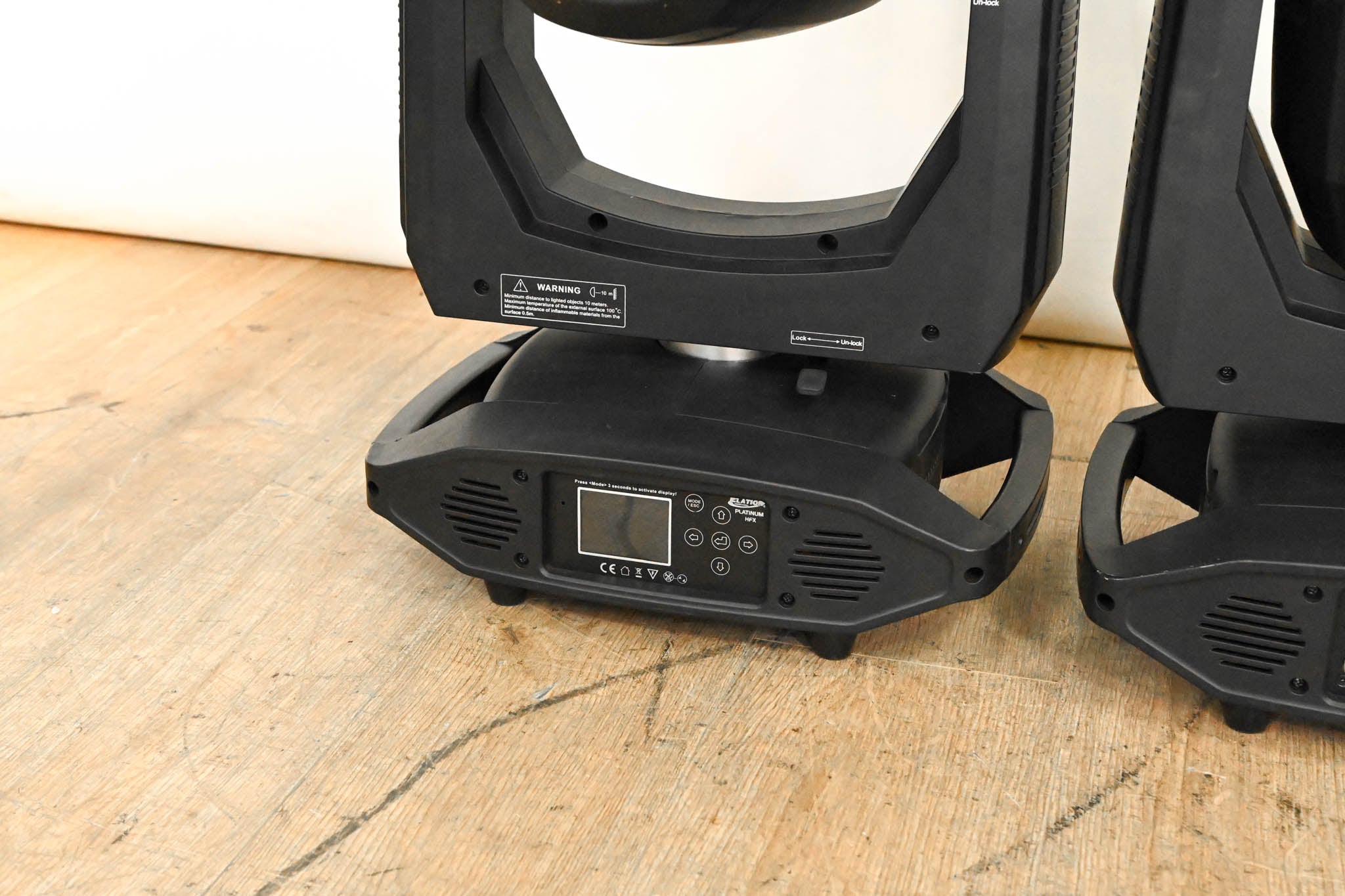 Elation Platinum HFX Hybrid 3-in-1 Moving Head Light Pair w/ Flight Case