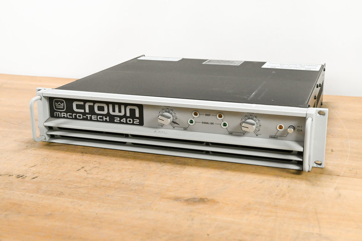 Crown Macro-Tech 2402 2-Channel Power Amplifier
