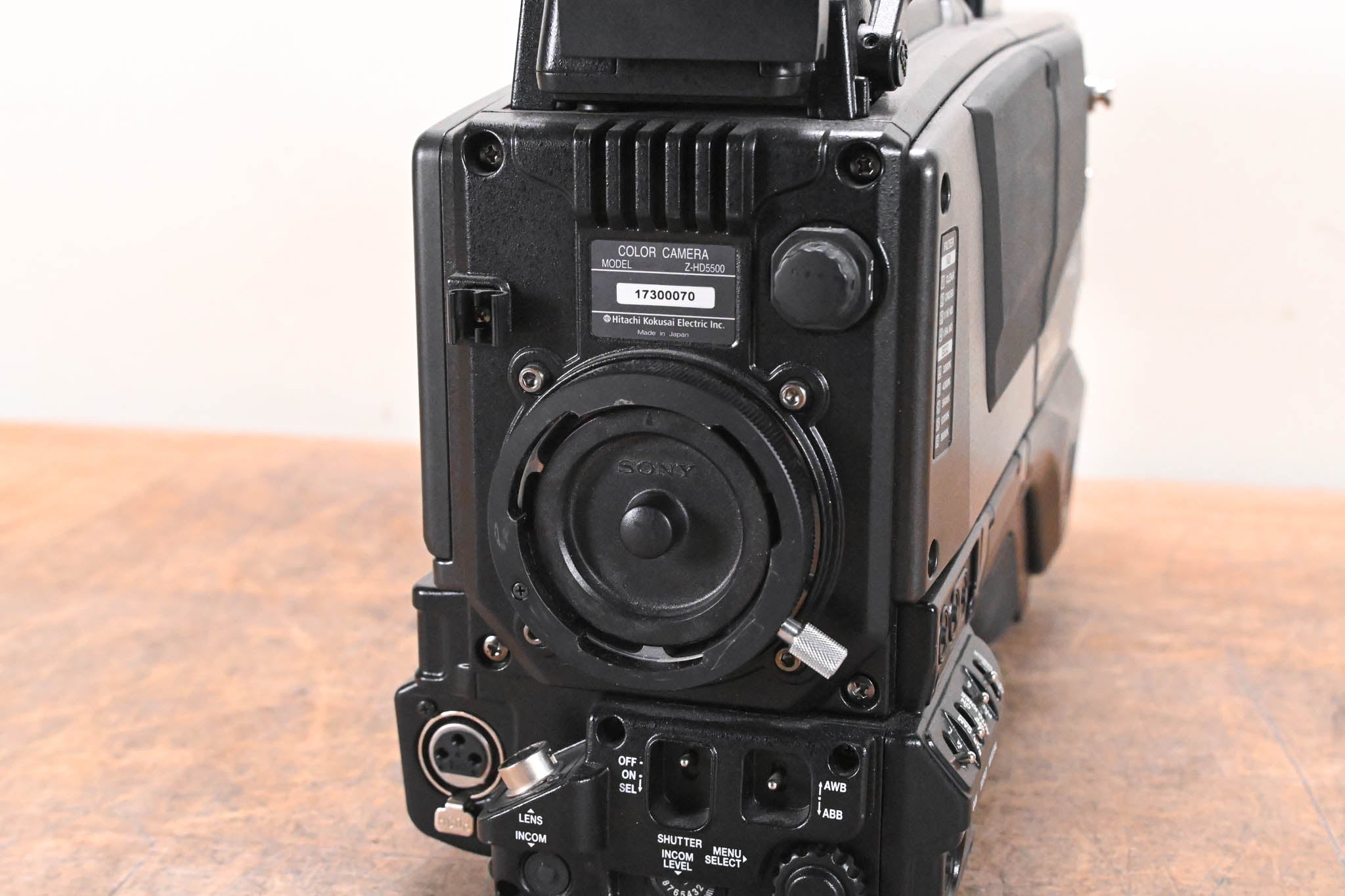 Hitachi Z-HD5500 HDTV Camera Body with CA-HF1200 Fiber Camera Adapter