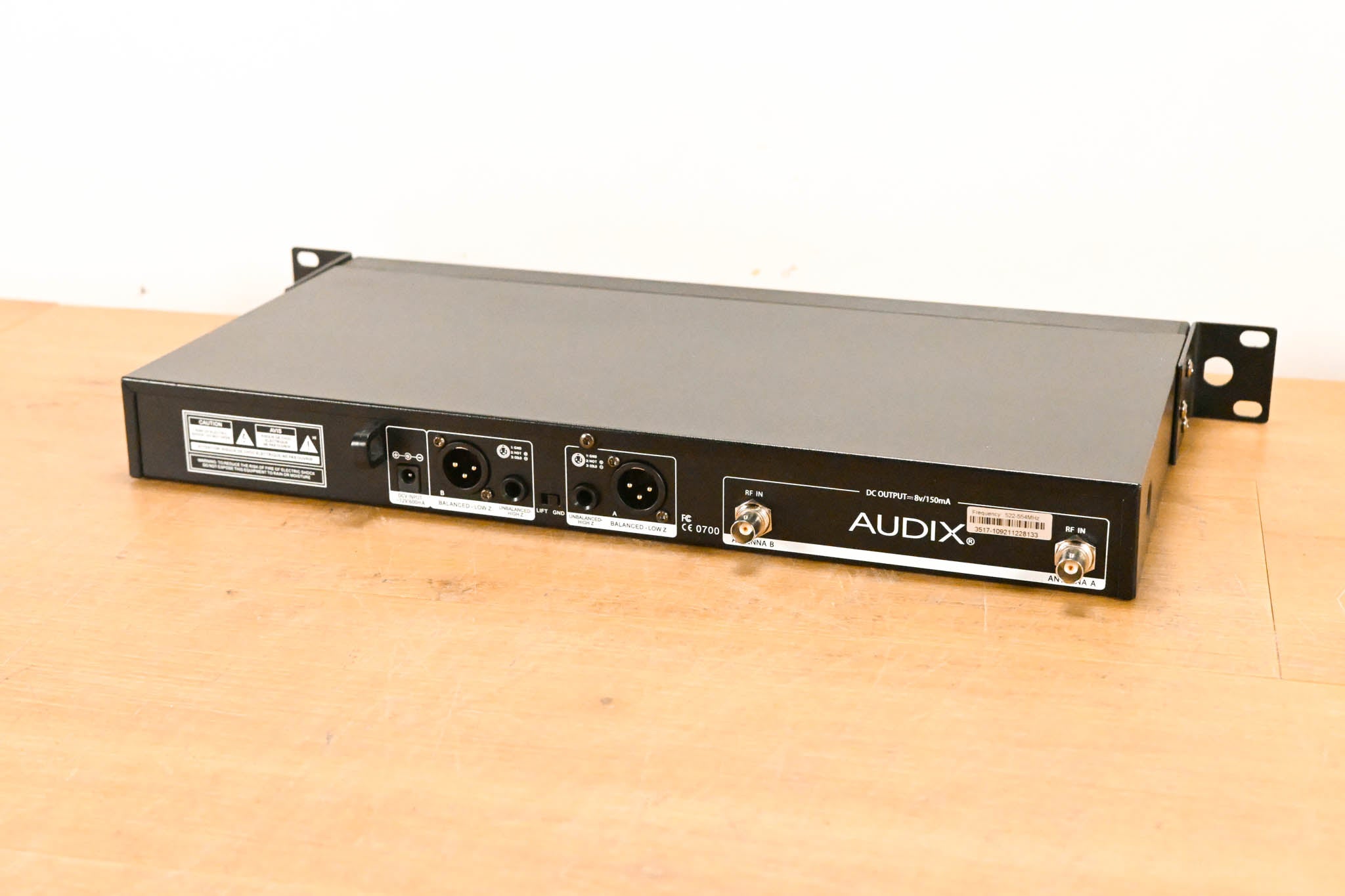 Audix R42 Dual Wireless Receiver w/ one B60 Bodypack - A Band (NO PSU)
