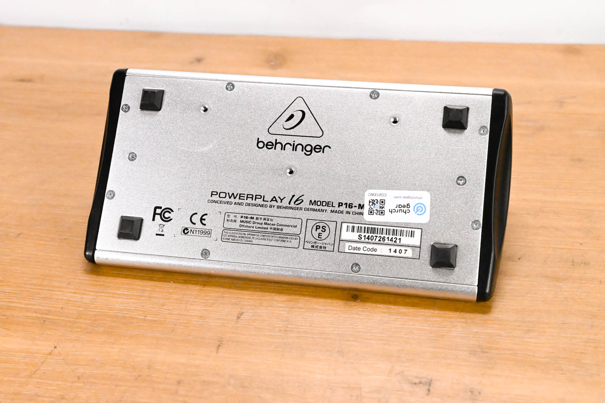 Behringer Powerplay P16-M 16-Channel Digital Personal Mixer