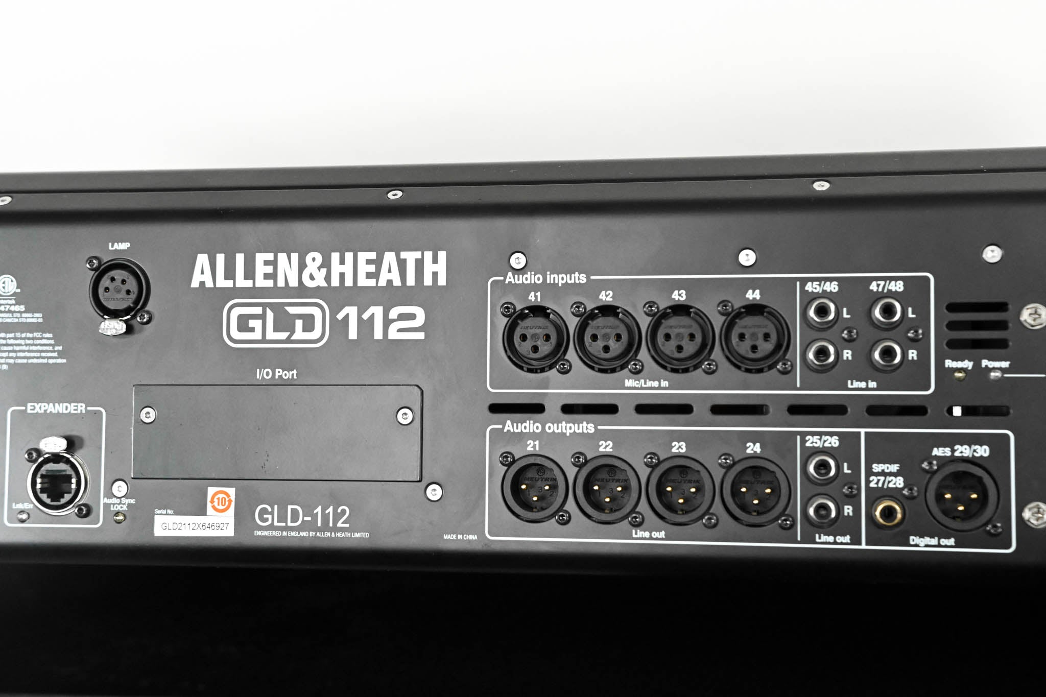 Allen & Heath GLD-112 Chrome Edition Digital Mixing Surface w/ Road Case