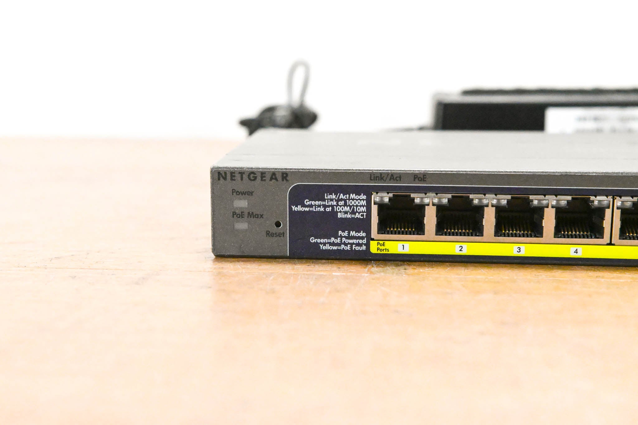 NETGEAR ProSAFE GS110TP v2 8-Port Gigabit PoE Managed Switch w/ SFP