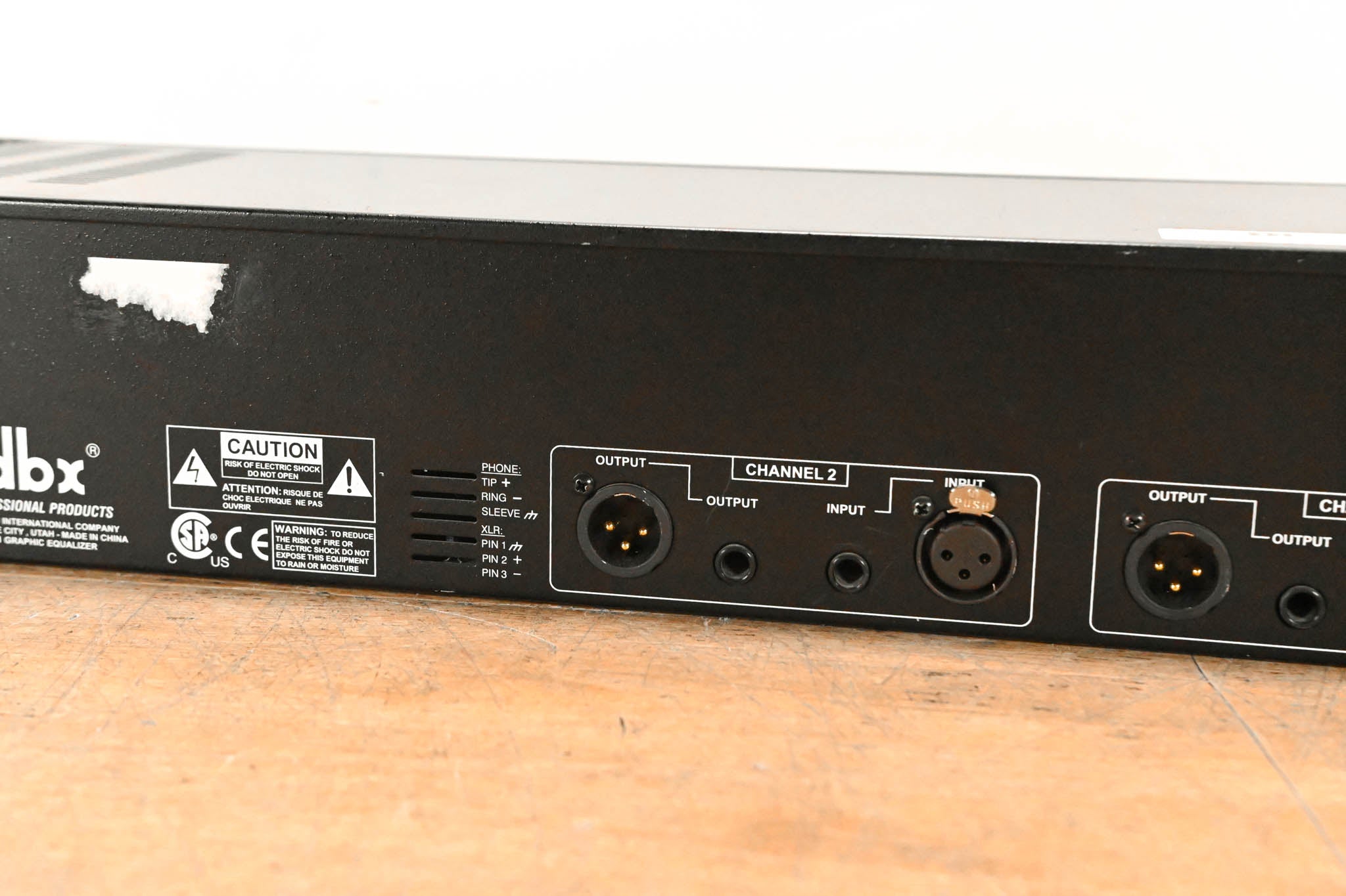 dbx 231 Dual-Channel 31-Band Graphic Equalizer