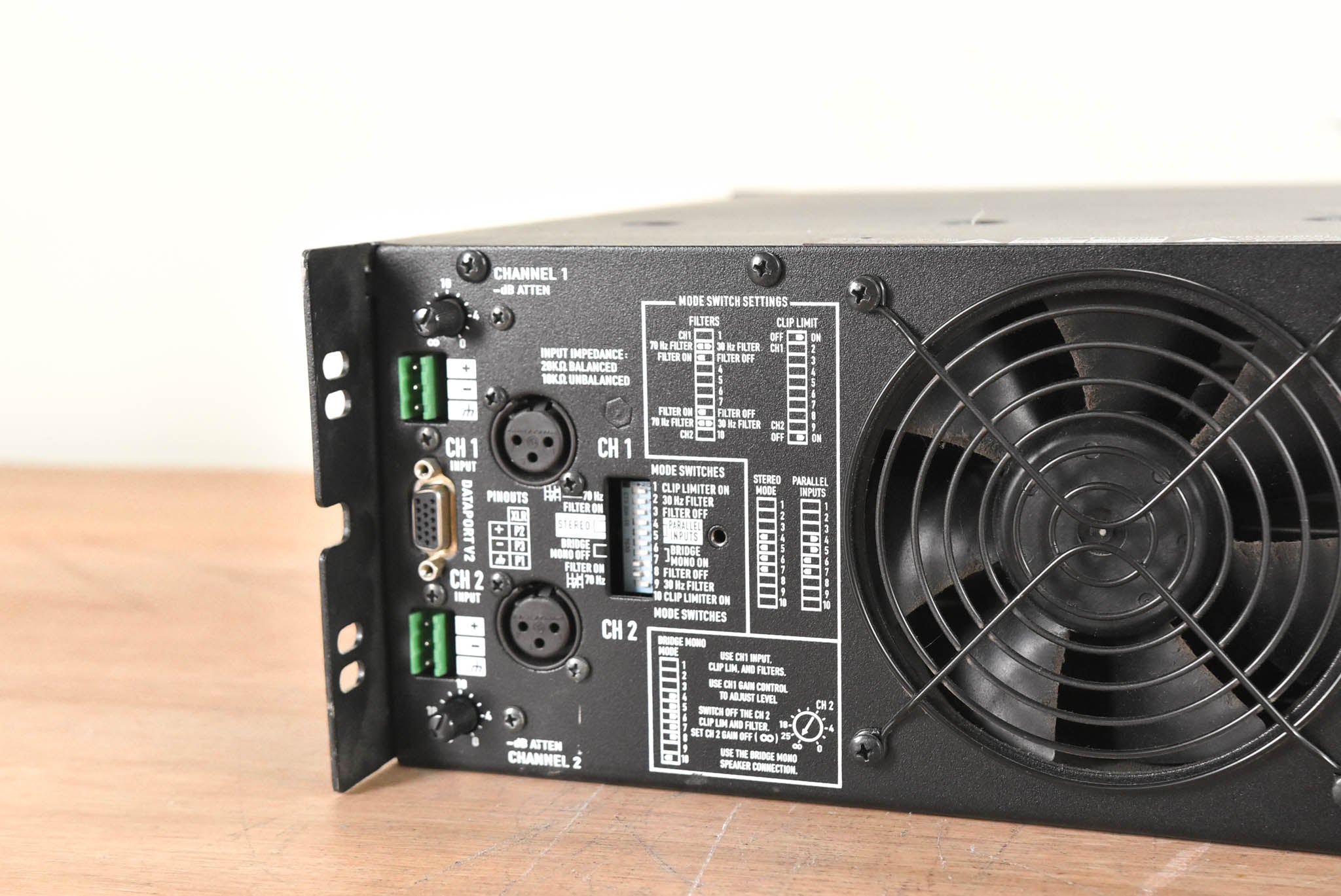 QSC ISA450 Two-Channel Commercial Power Amplifier