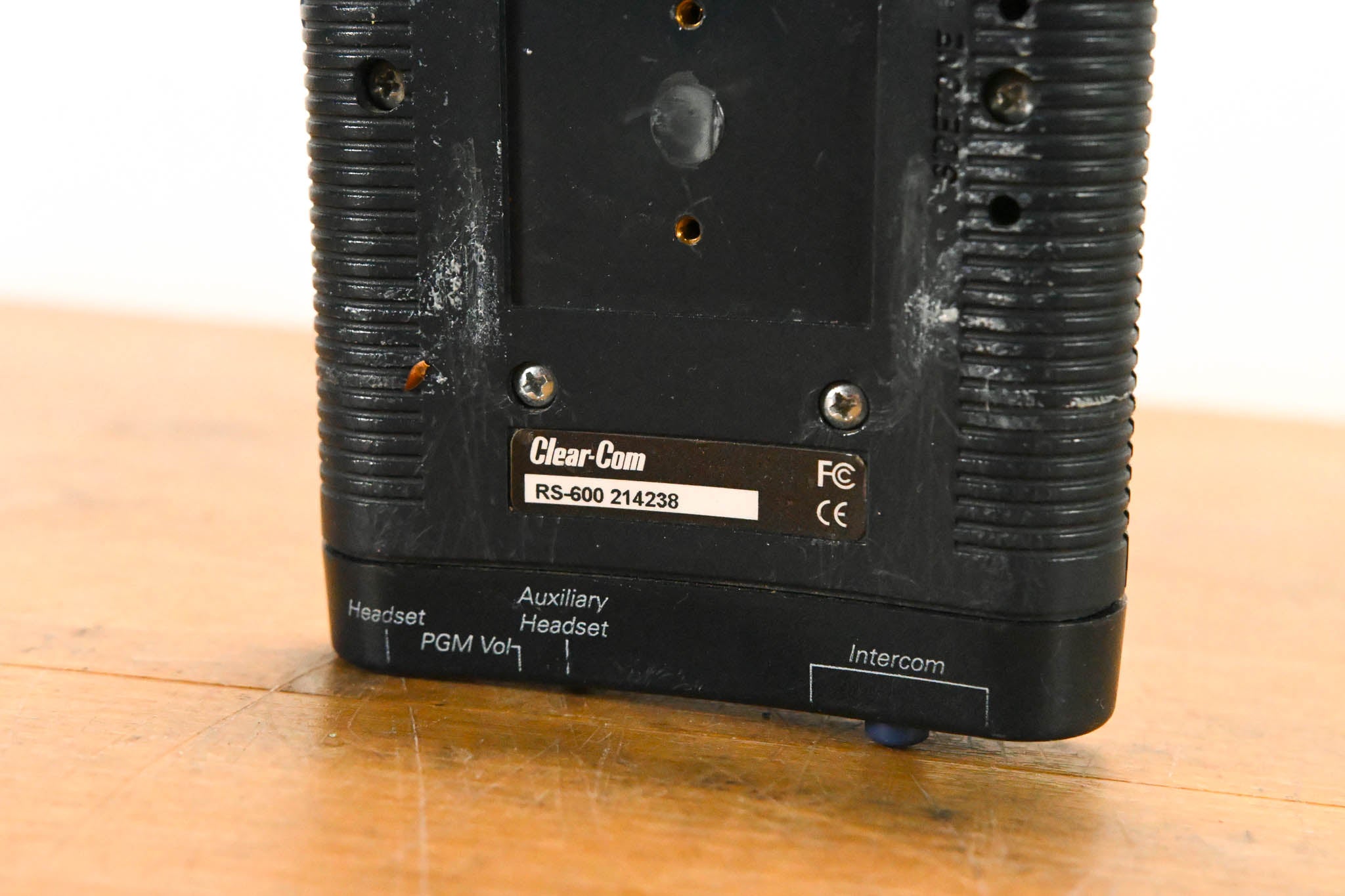 Clear-Com RS-602 Two-Channel Intercom Belt Pack